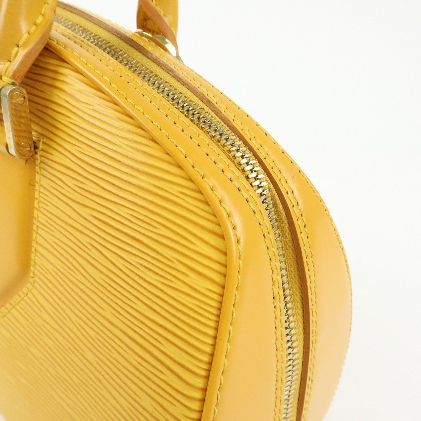 Louis Vuitton Epi Jasmine Boston Hand Bag Tassilli Yellow M52089