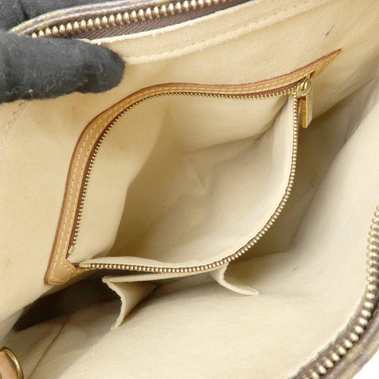 Louis Vuitton Monogram Looping GM Shoulder Bag Brown M51145
