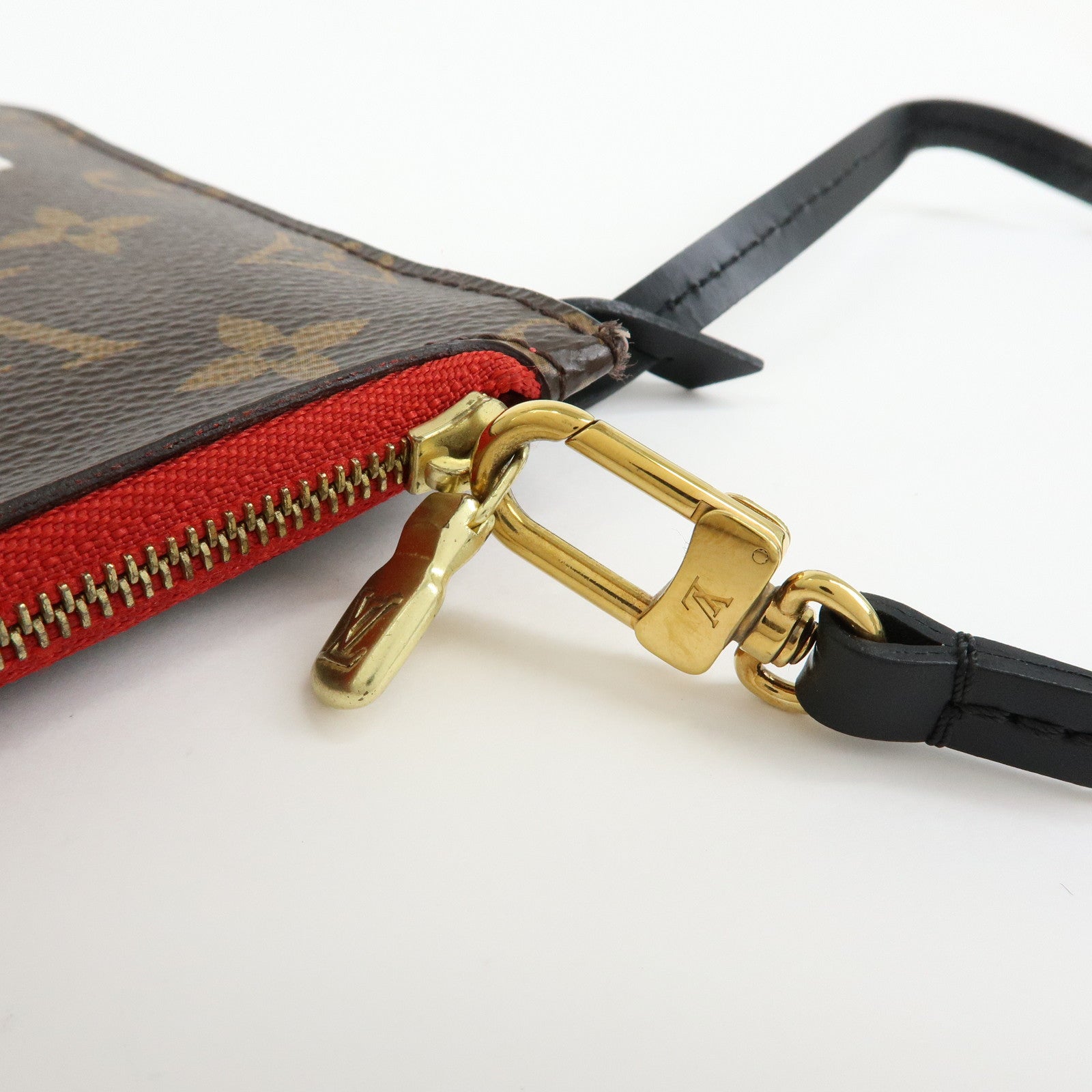 Louis Vuitton Monogram LV World Tour Pouch for Neverfull Brown MM