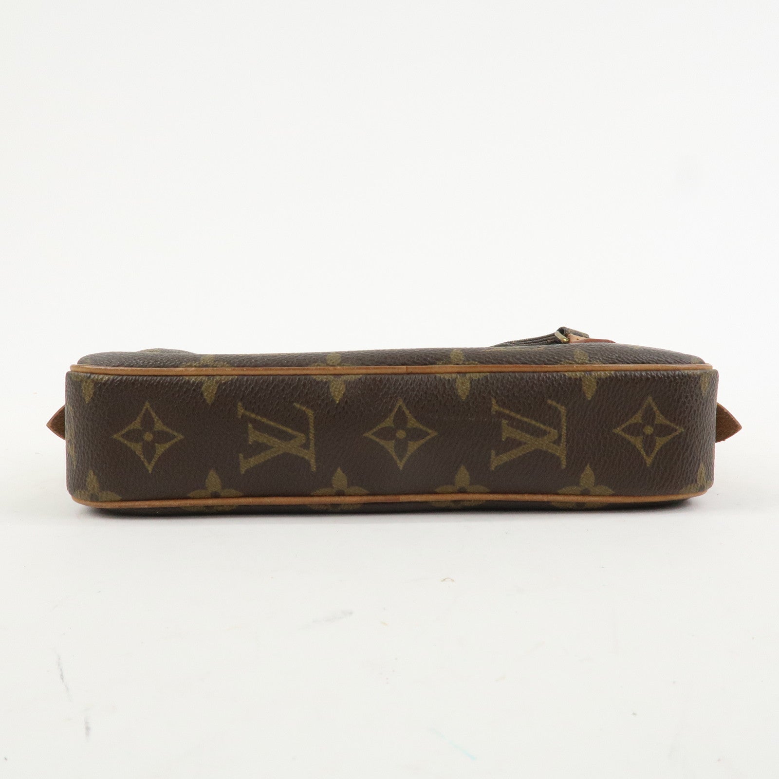 Louis Vuitton Monogram Pochette Marly Bandouliere Bag Brown M51828