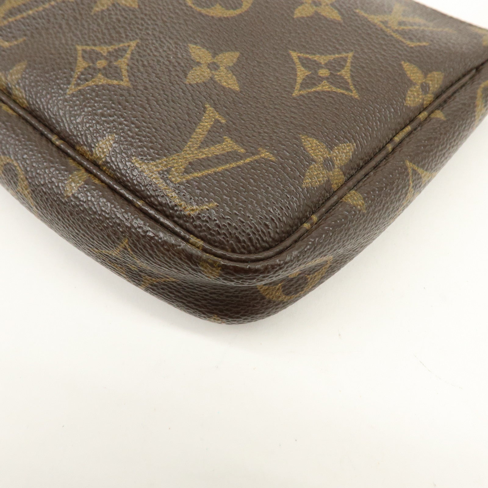 Louis Vuitton Monogram Pochette Accessoires Pouch Hand Bag M51980