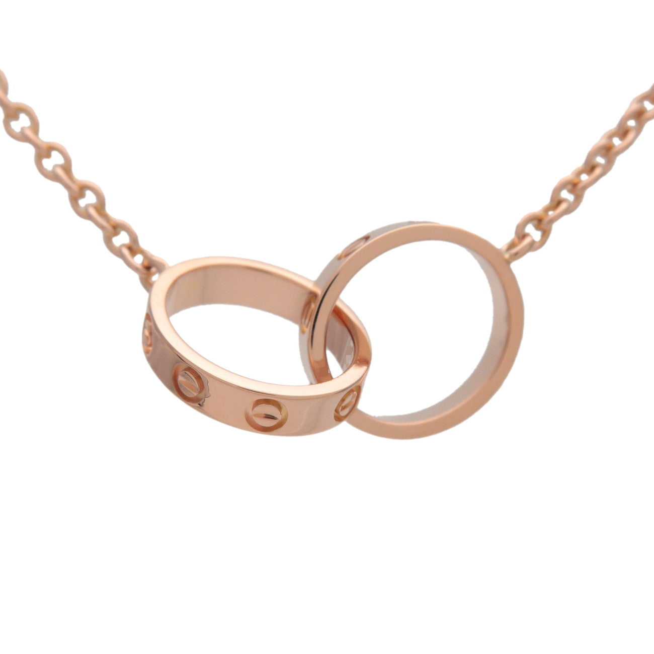Cartier Baby Love Necklace K18 750PG Rose Gold B7212300