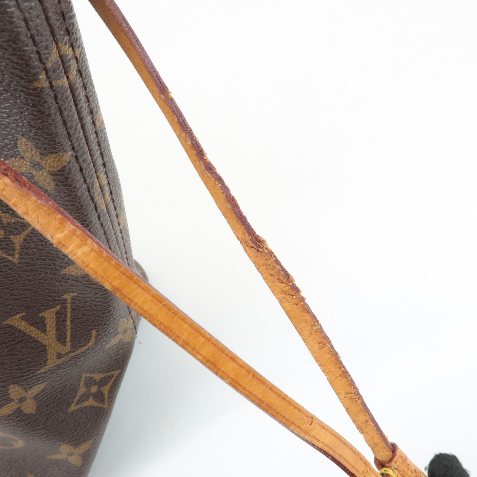 Louis Vuitton Monogram Neverfull MM Tote Bag Fuchisia M40996