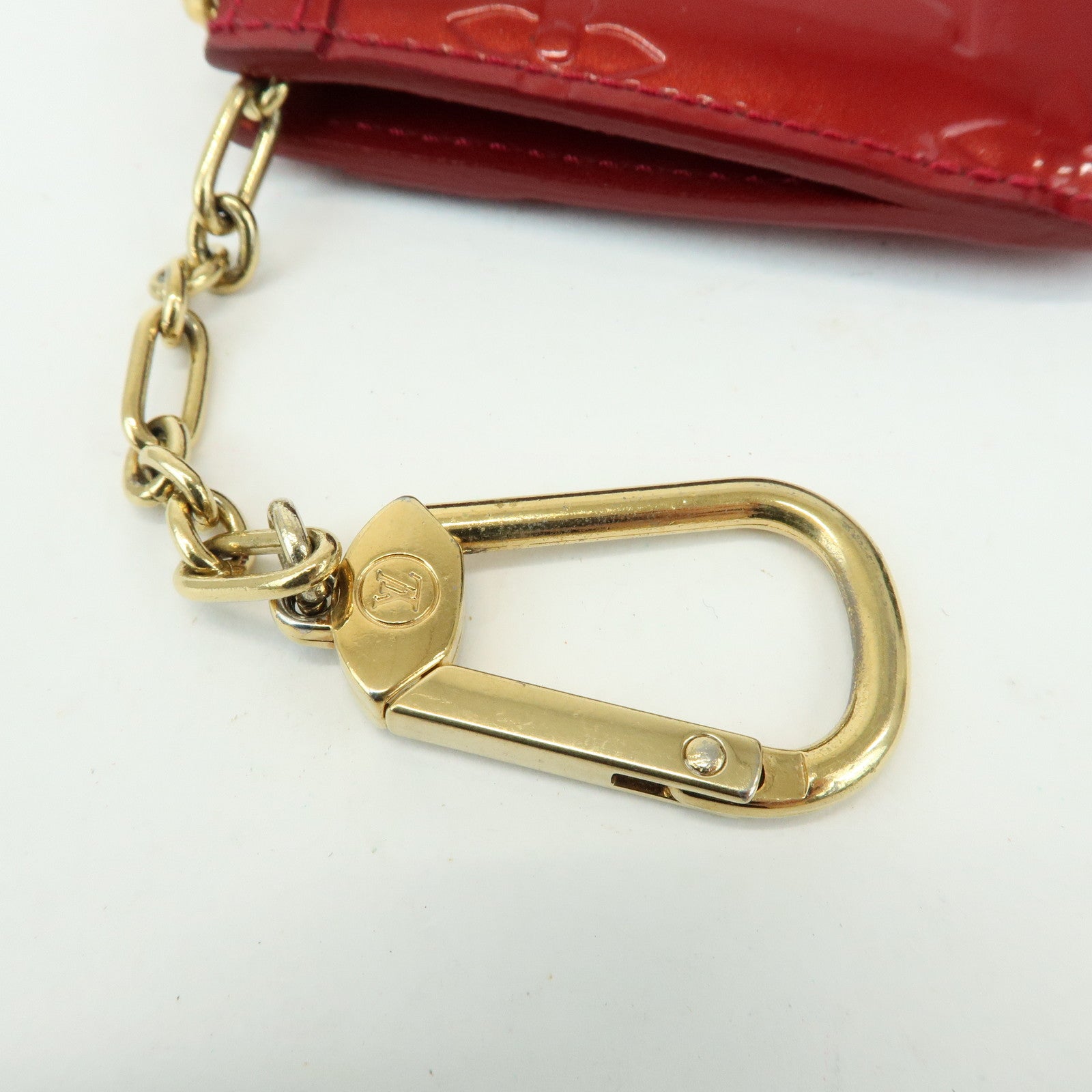 Louis Vuitton Monogram Vernis Pochette Cles NM Coin Case M93559