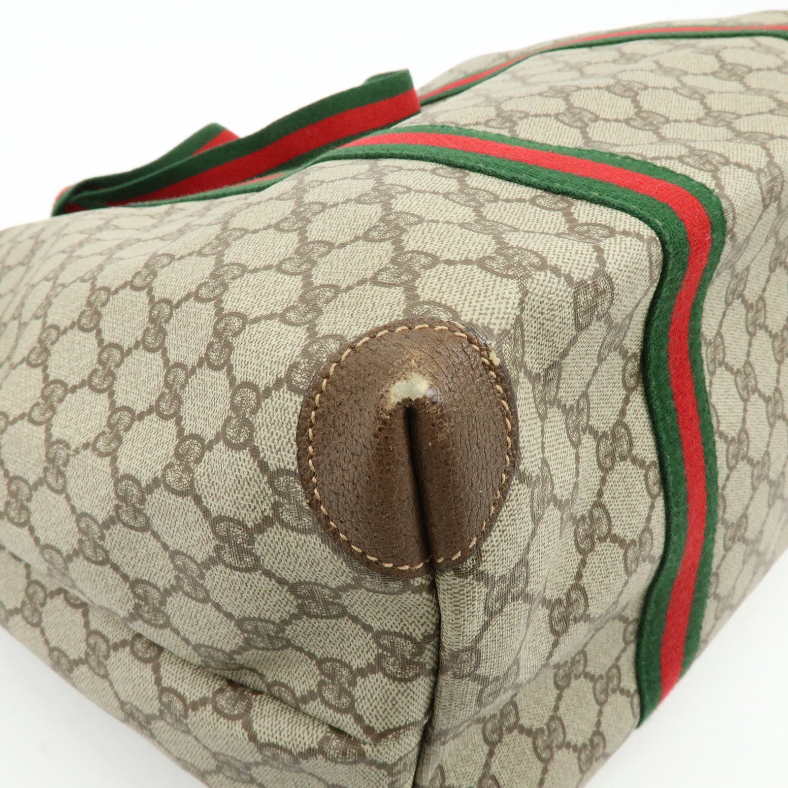 GUCCI Sherry Interlocking G GG Supreme Tote Bag Beige 012・39・6211