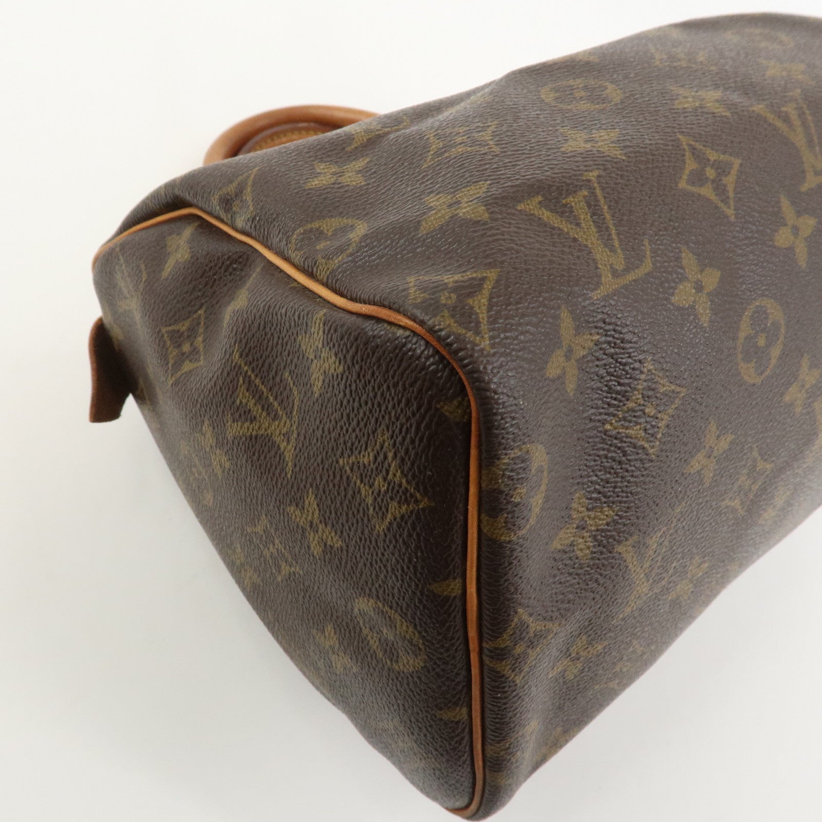 Louis Vuitton Monogram Speedy 25 Boston Bag Hand Bag Brown M41528