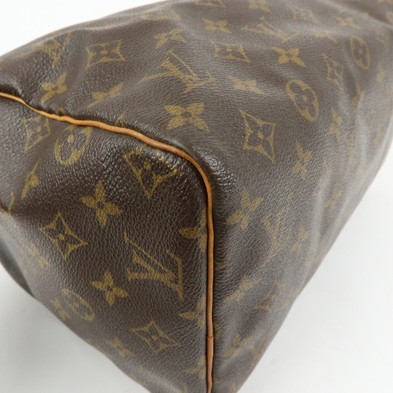 Louis Vuitton Monogram Speedy 30 Boston Bag Hand Bag Brown M41526