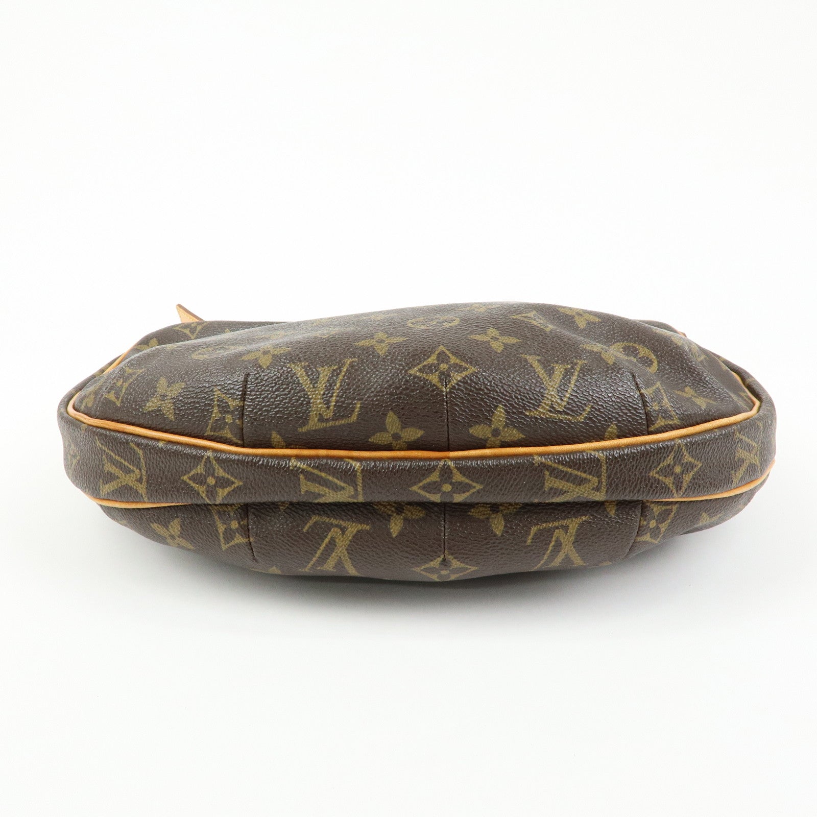 Louis Vuitton Monogram Croissant MM Shoulder Bag Brown M51512