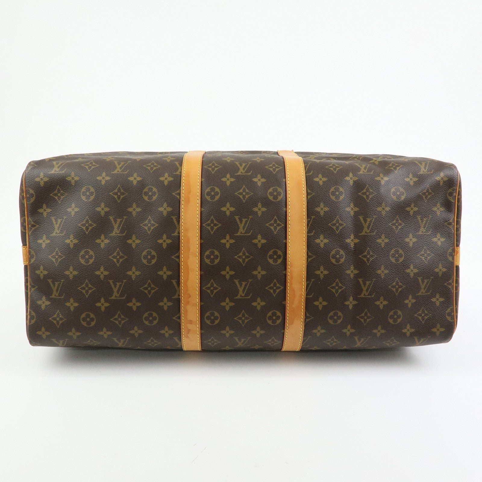 Louis Vuitton Monogram Keep All Bandouliere 55 Boston Bag M41414