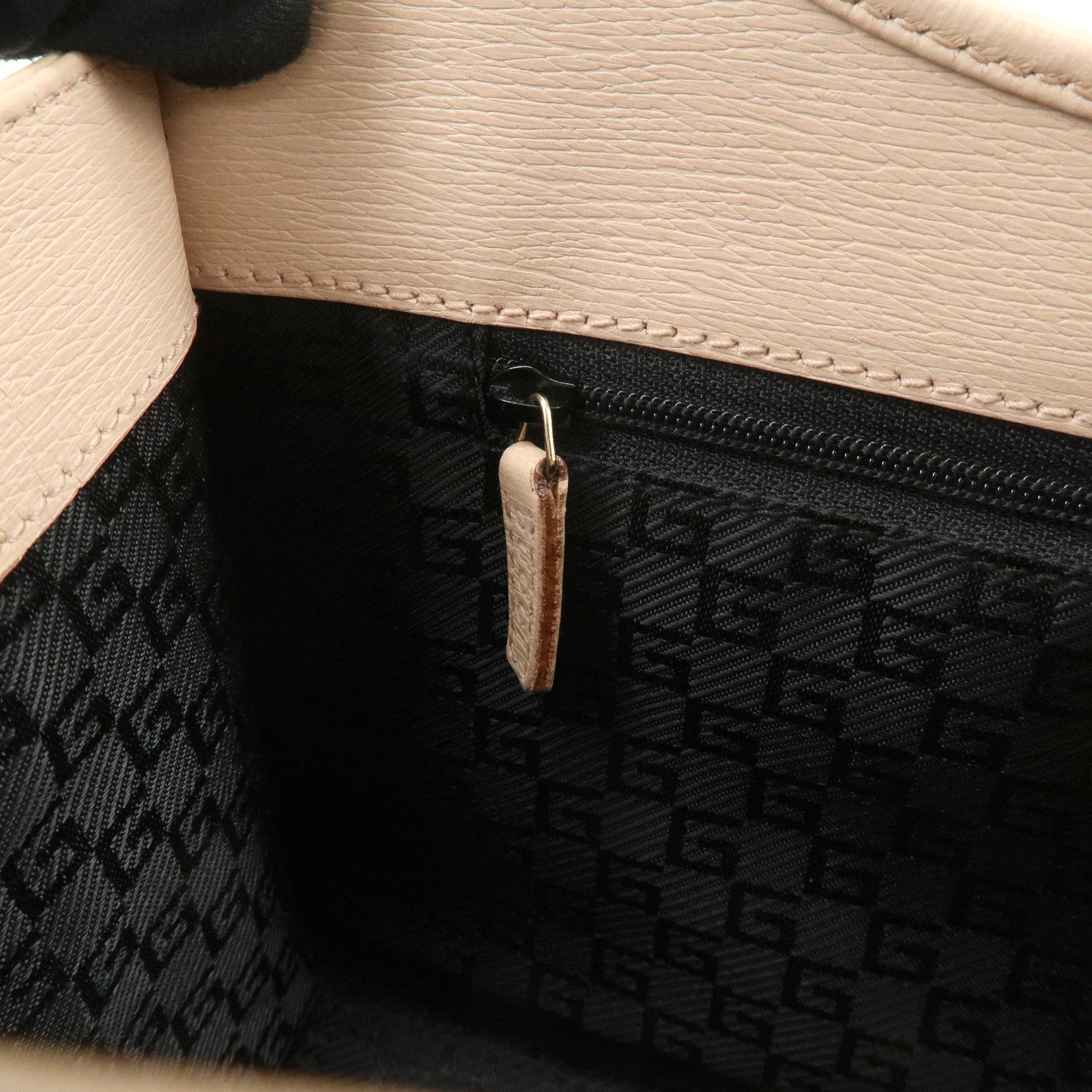 GUCCI Jackie Leather Shoulder Bag Hand Bag Pink 002 1068