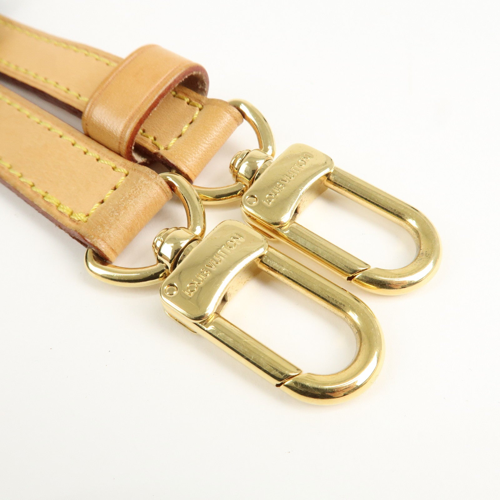 Louis Vuitton Adjustable Shoulder Strap Nume Leather 120cm J52312 Used