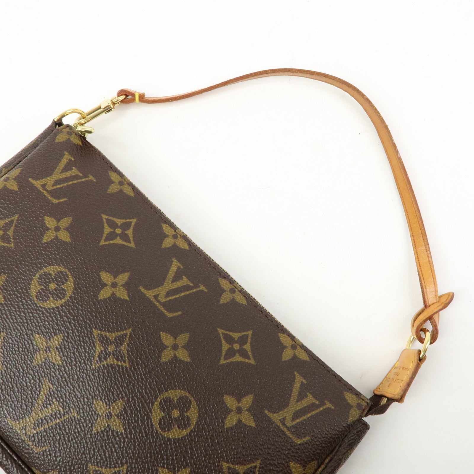 Louis Vuitton Monogram Pochette Accessoires Pouch Hand Bag M51980