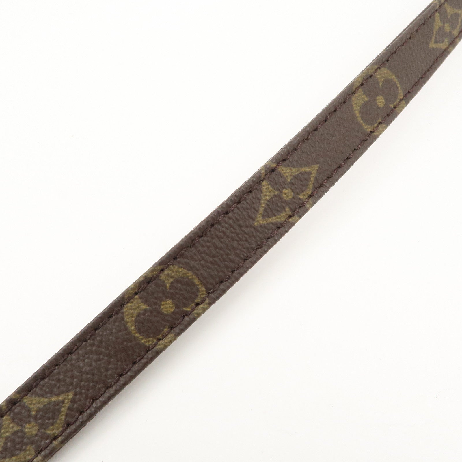 Louis Vuitton Monogram Canvas Shoulder Strap 120cm 1.6cm Brown J75010 Used