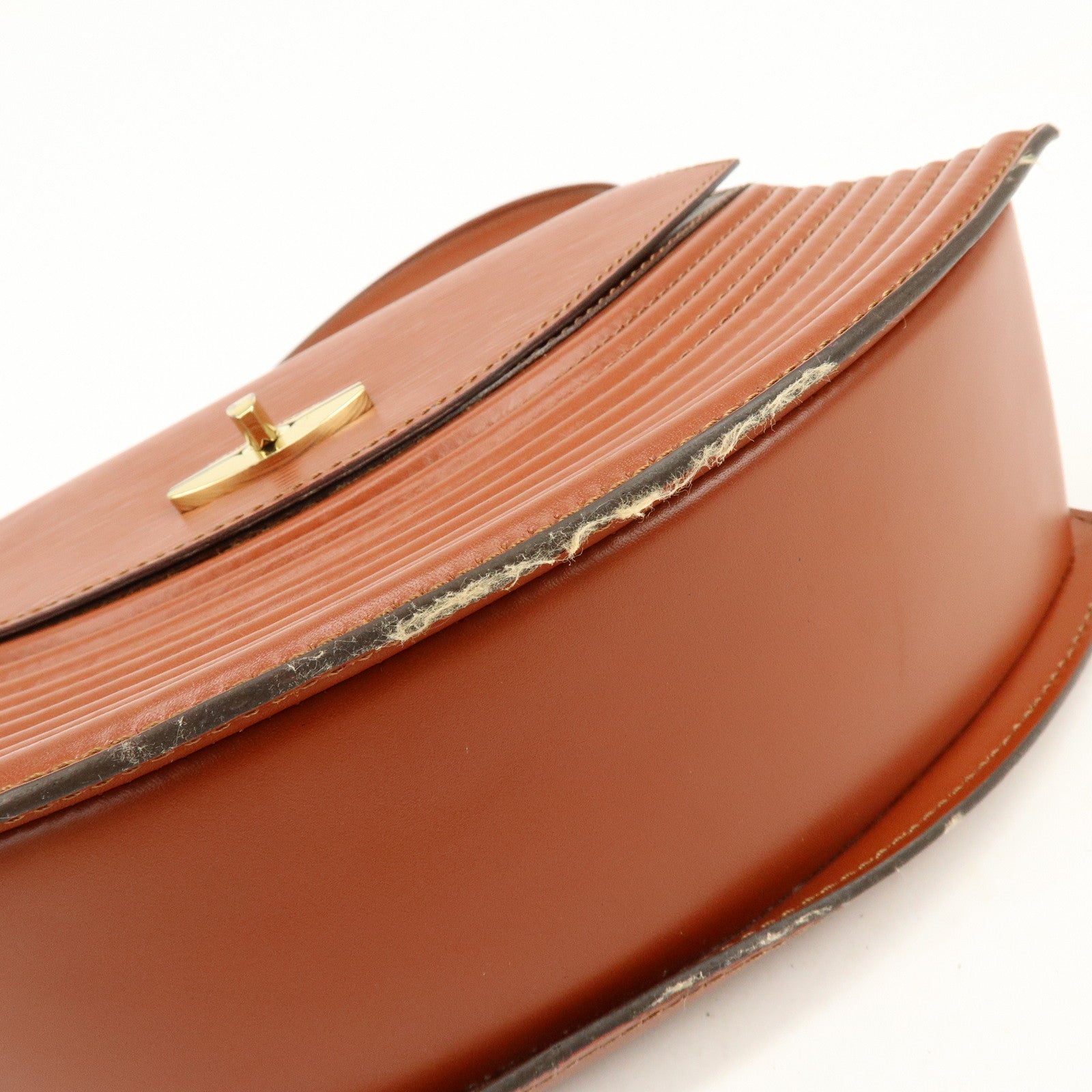 Louis Vuitton Epi Tilsit Shoulder Bag Hand Bag Kenya Brown M52483