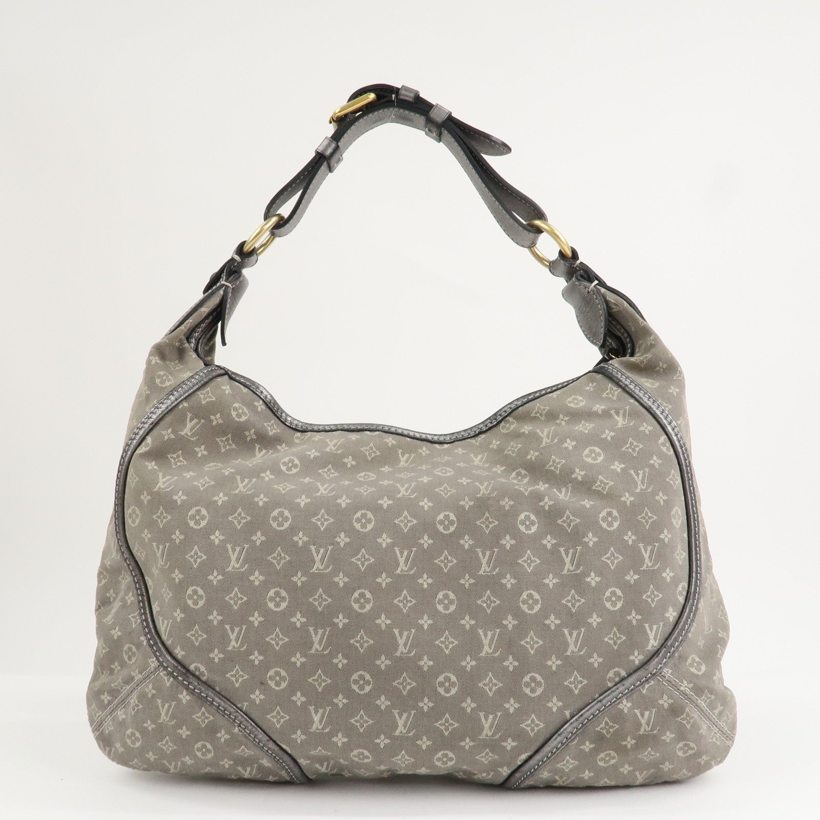 Louis Vuitton Monogram Mini Lin Manon MM ShoulderBag Platine M95618