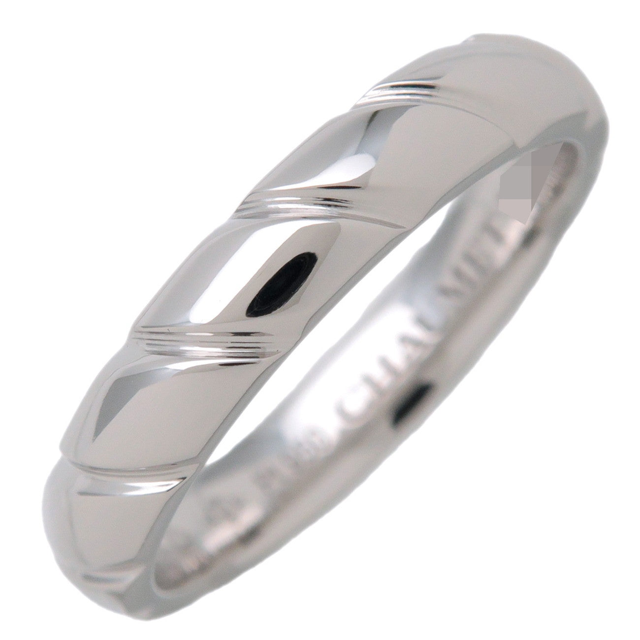 CHAUMET Torsade Ring PT950 Platinum #51 US5.5-5.75 EU51 HK12.5