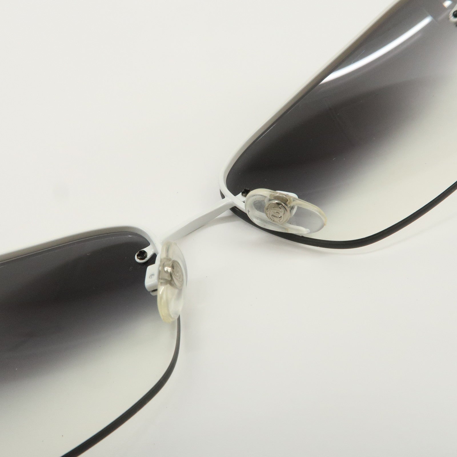 CHANEL Plastic Rhinestone Sunglasses 4117-B c.287/8G 62笆｡16 125