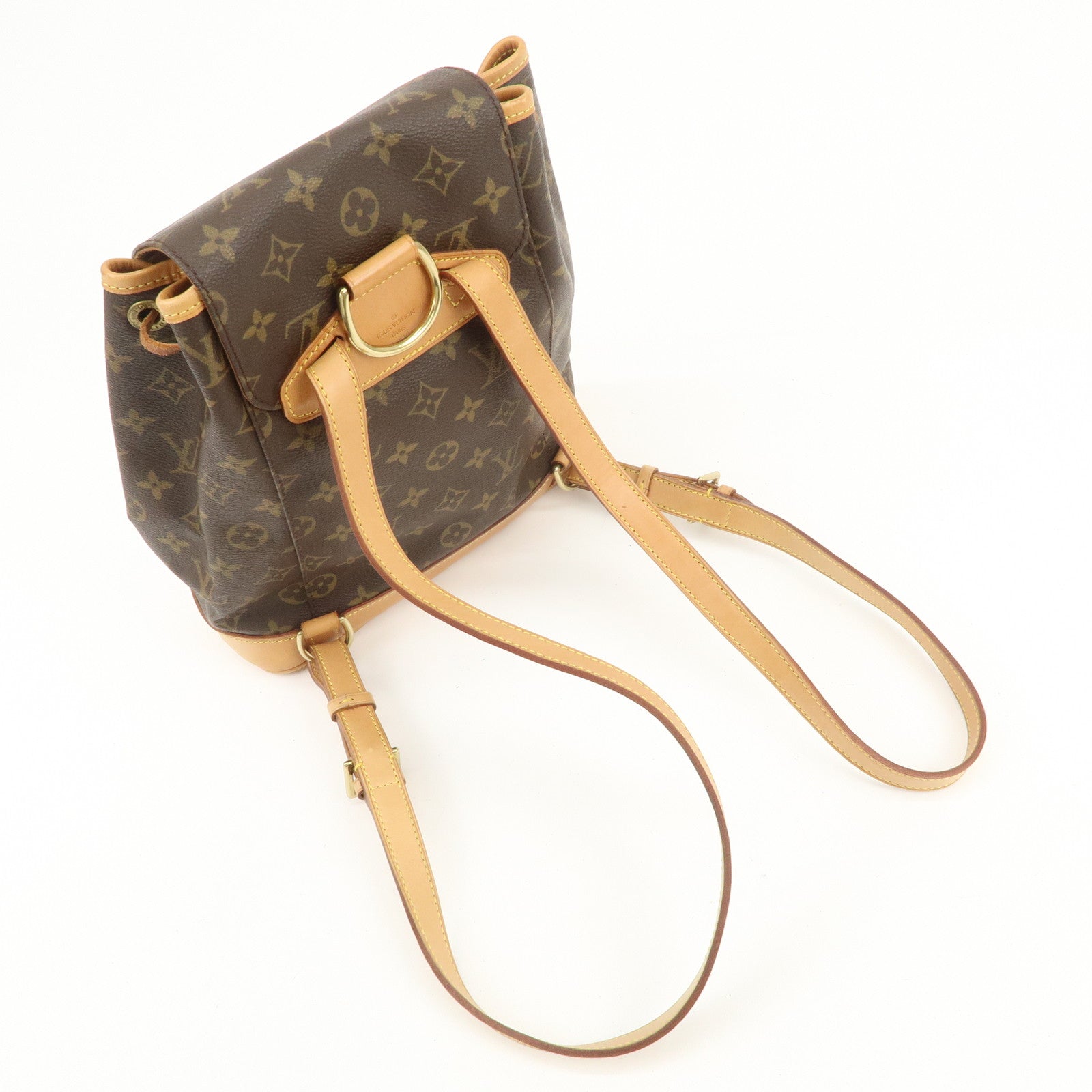 Louis Vuitton Monogram Montsouris MM Backpack Brown M51136
