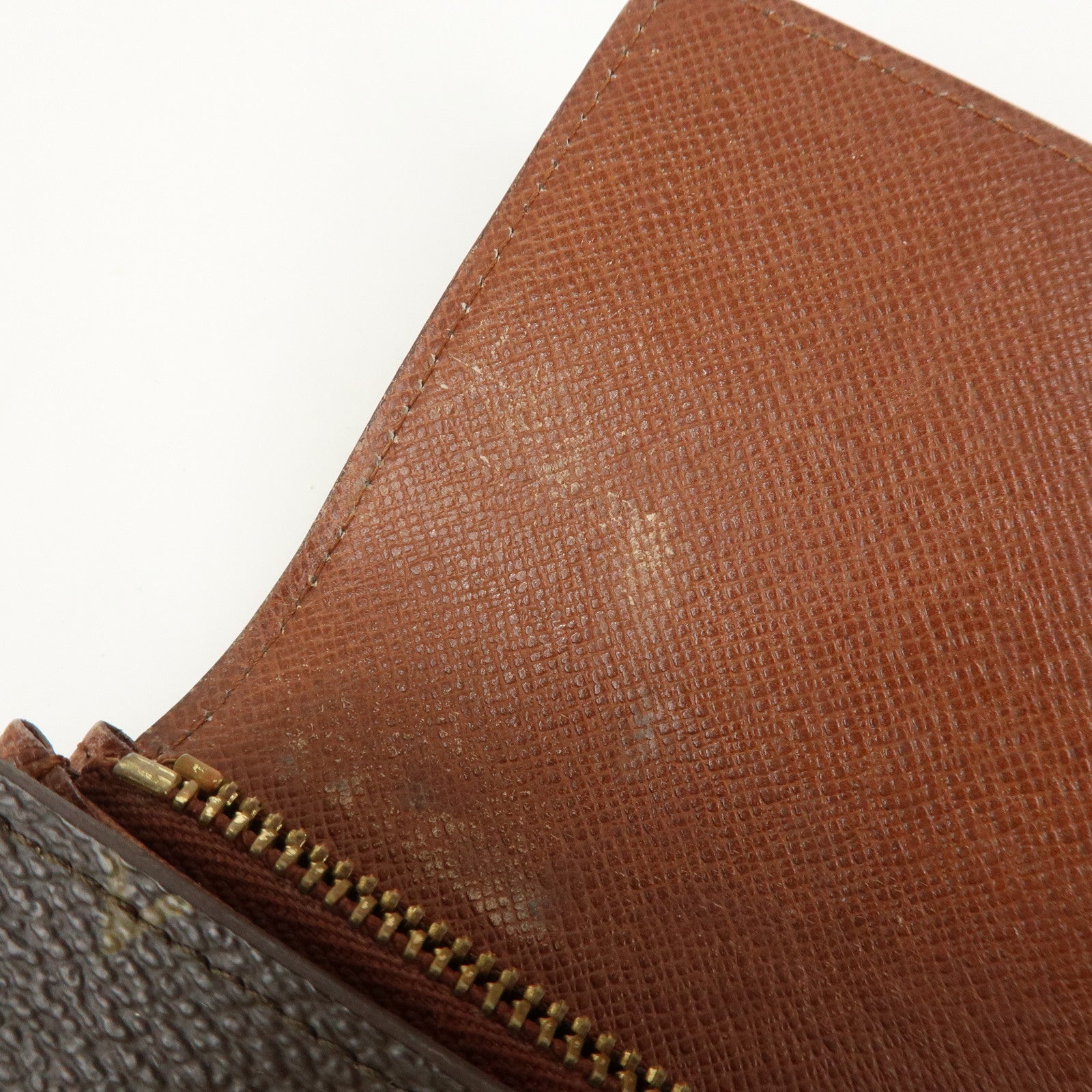 Louis Vuitton Set of 2 Monogram Canvas Wallet M61723 M61736 Used