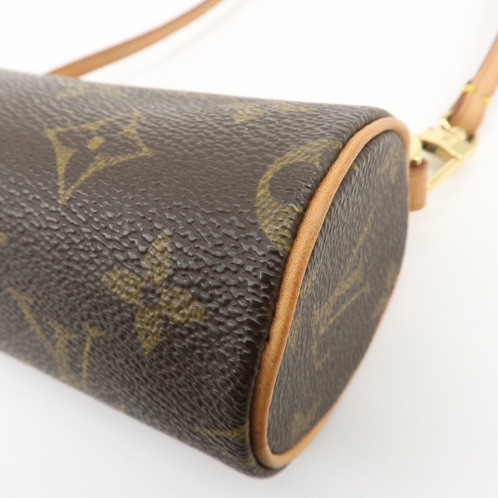 Louis Vuitton Monogram Mini Pouch for Papillon Bag Brown