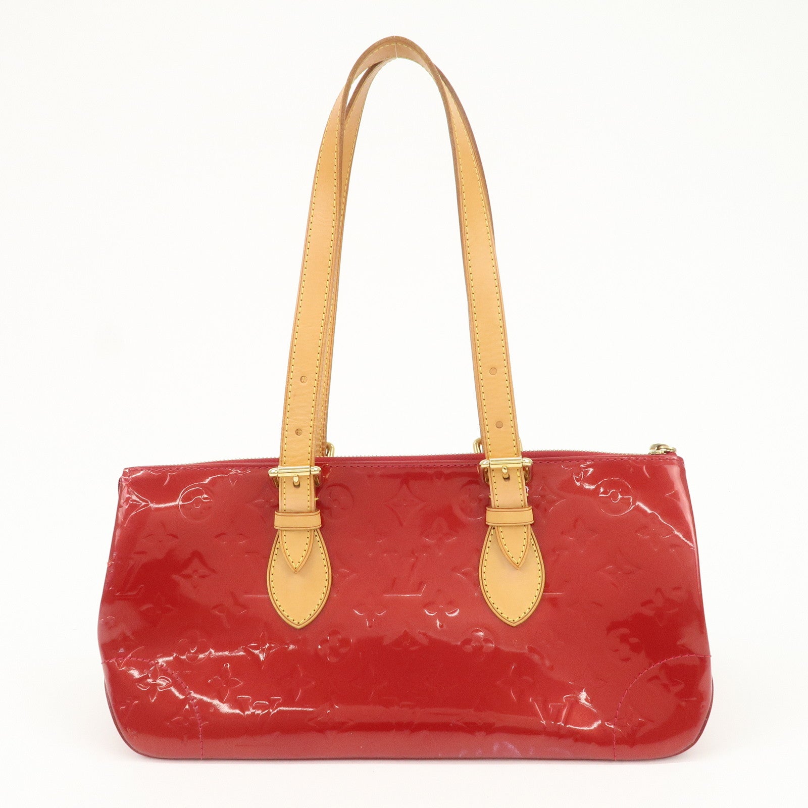 Louis Vuitton Vernis Rosewood Avenue Hand Bag Pomme D'Amour M93507