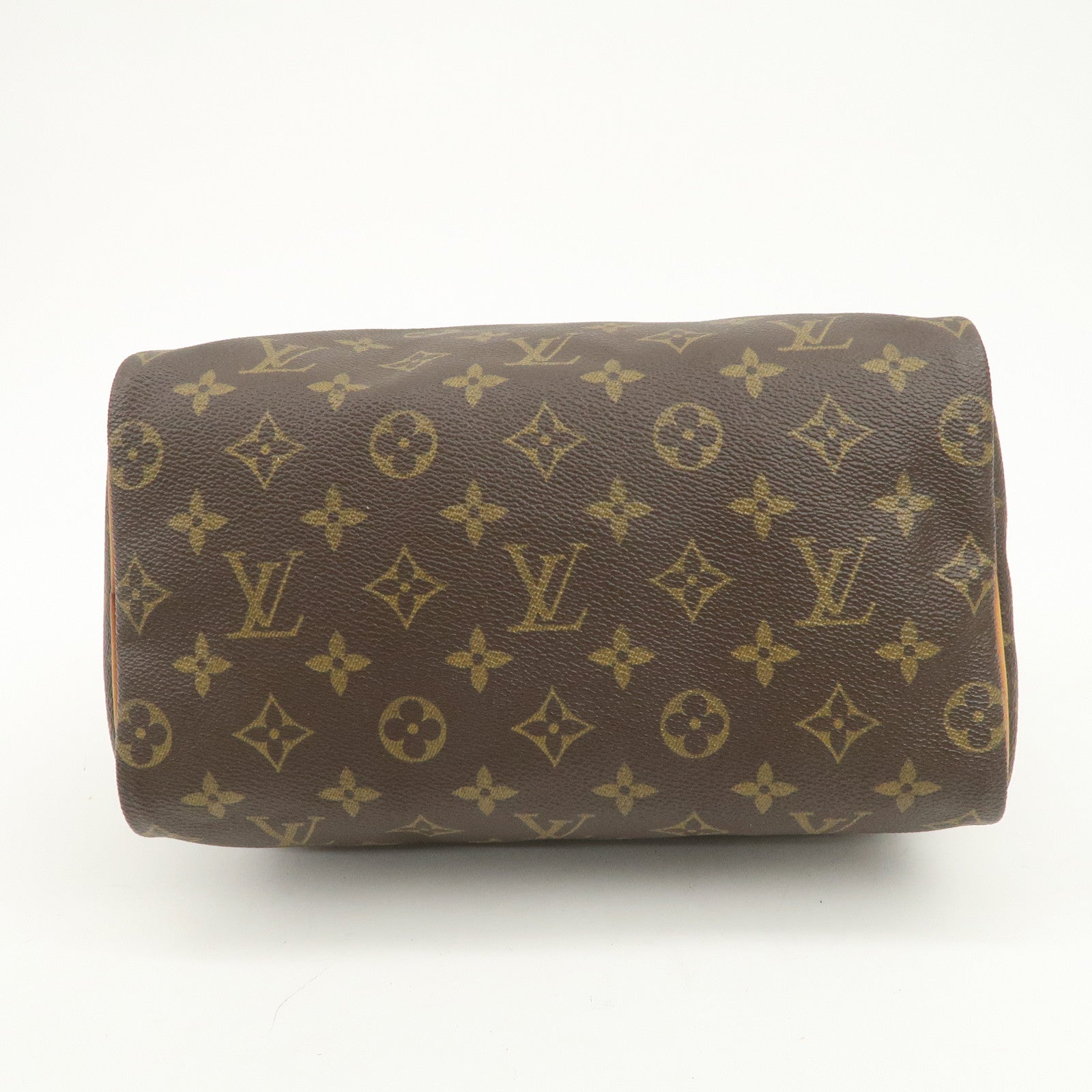 Louis Vuitton Monogram Speedy 25 Boston Bag Hand Bag Brown M41528