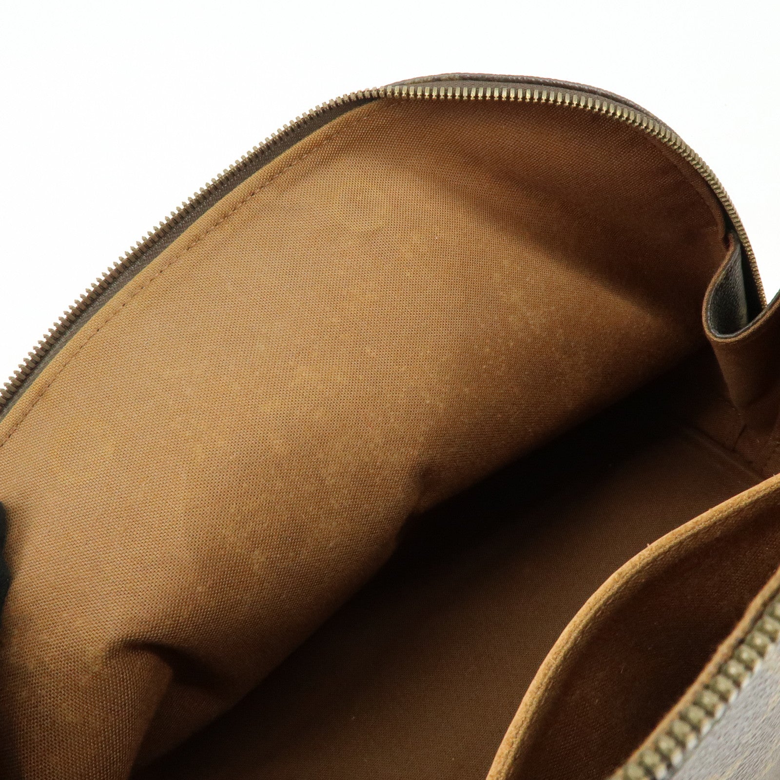 Louis Vuitton Monogram Alma Hand Bag Brown M51130