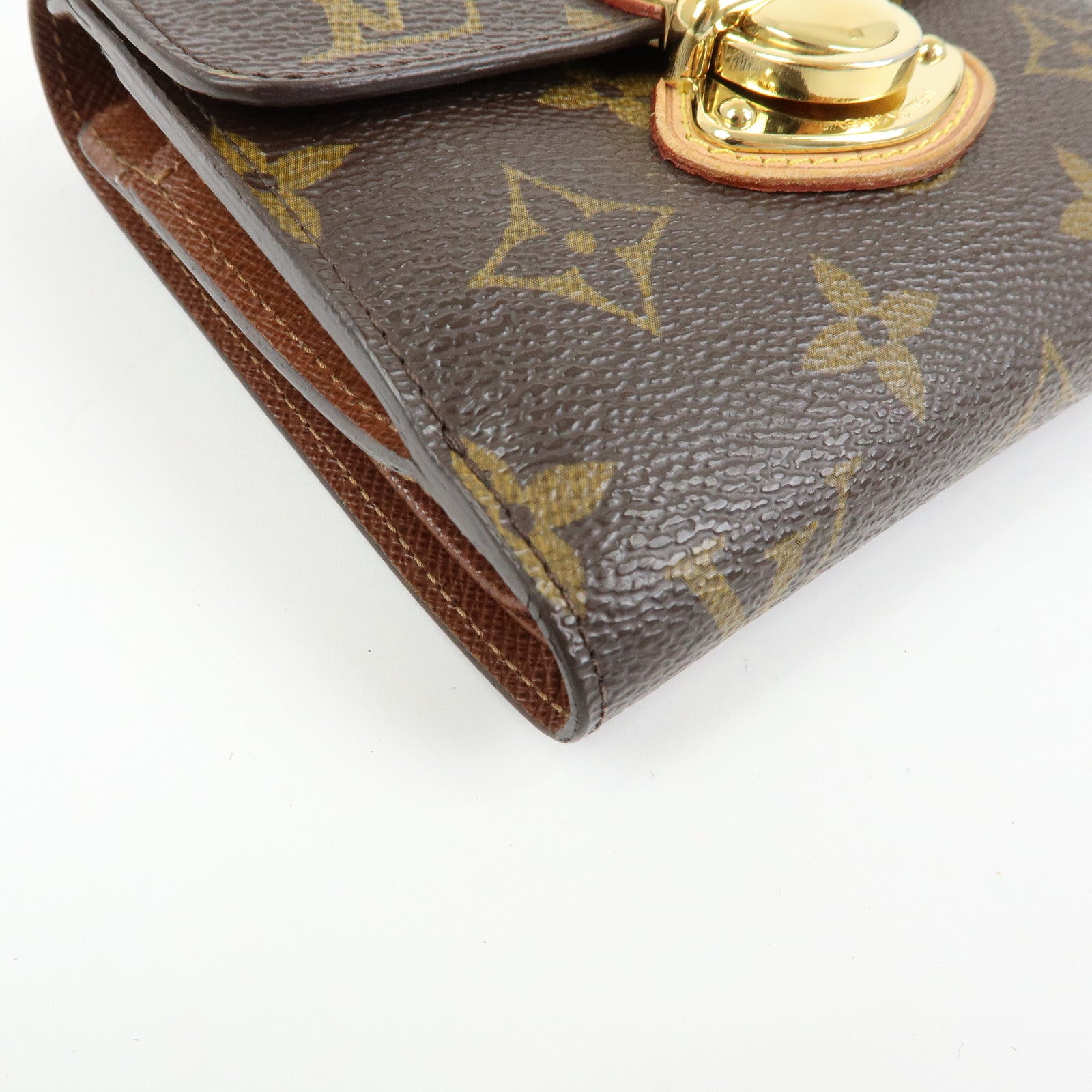 Louis Vuitton Monogram Portefeuille Joy Compact Wallet Brown M60211