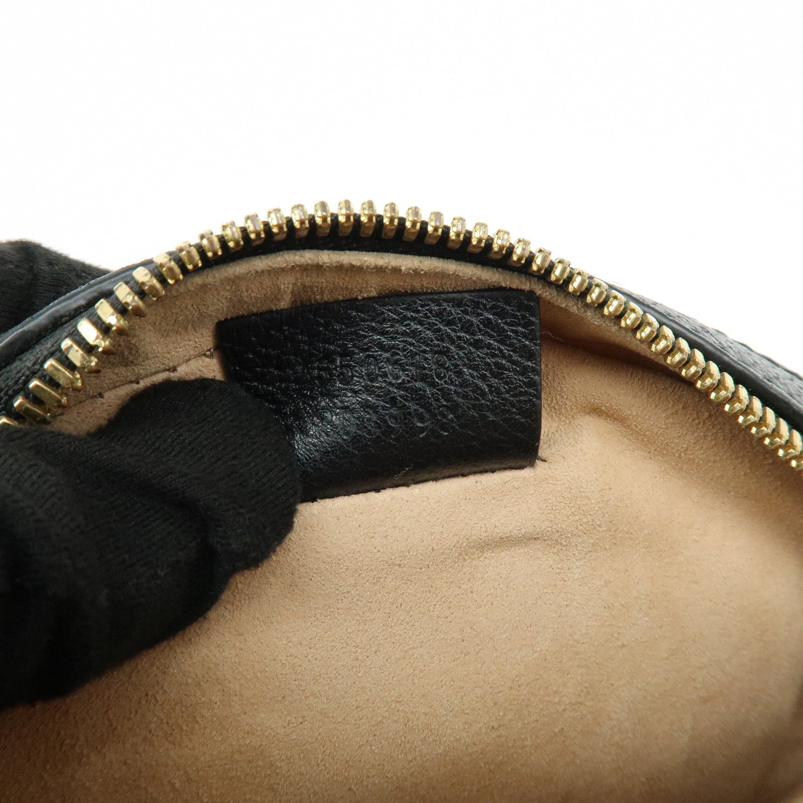 GUCCI Ophidia Sherry Calf Leather Round Chain Shoulder Bag 550618