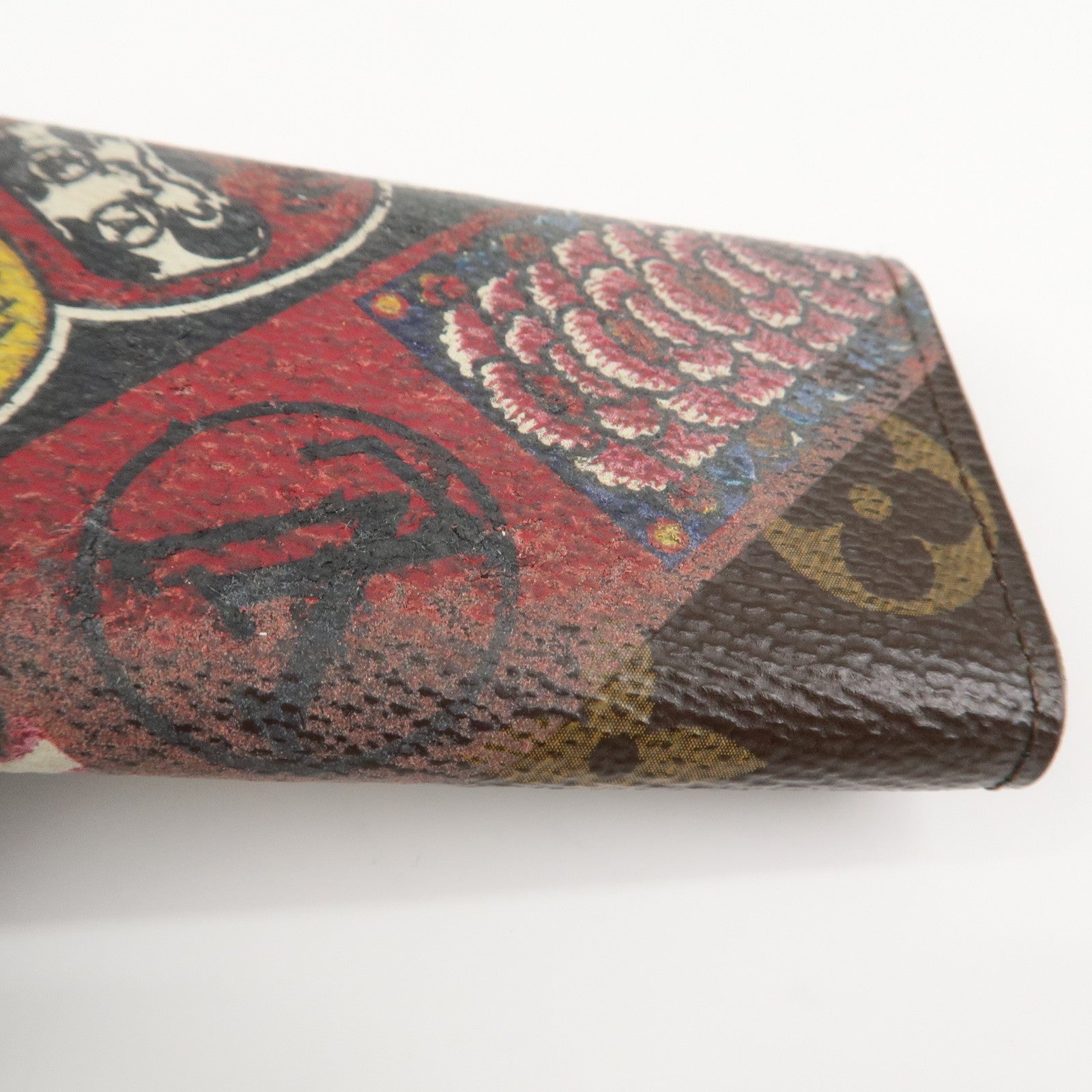 Louis Vuitton Monogram Kansai Yamamoto Multicles 4 Key Case Brown