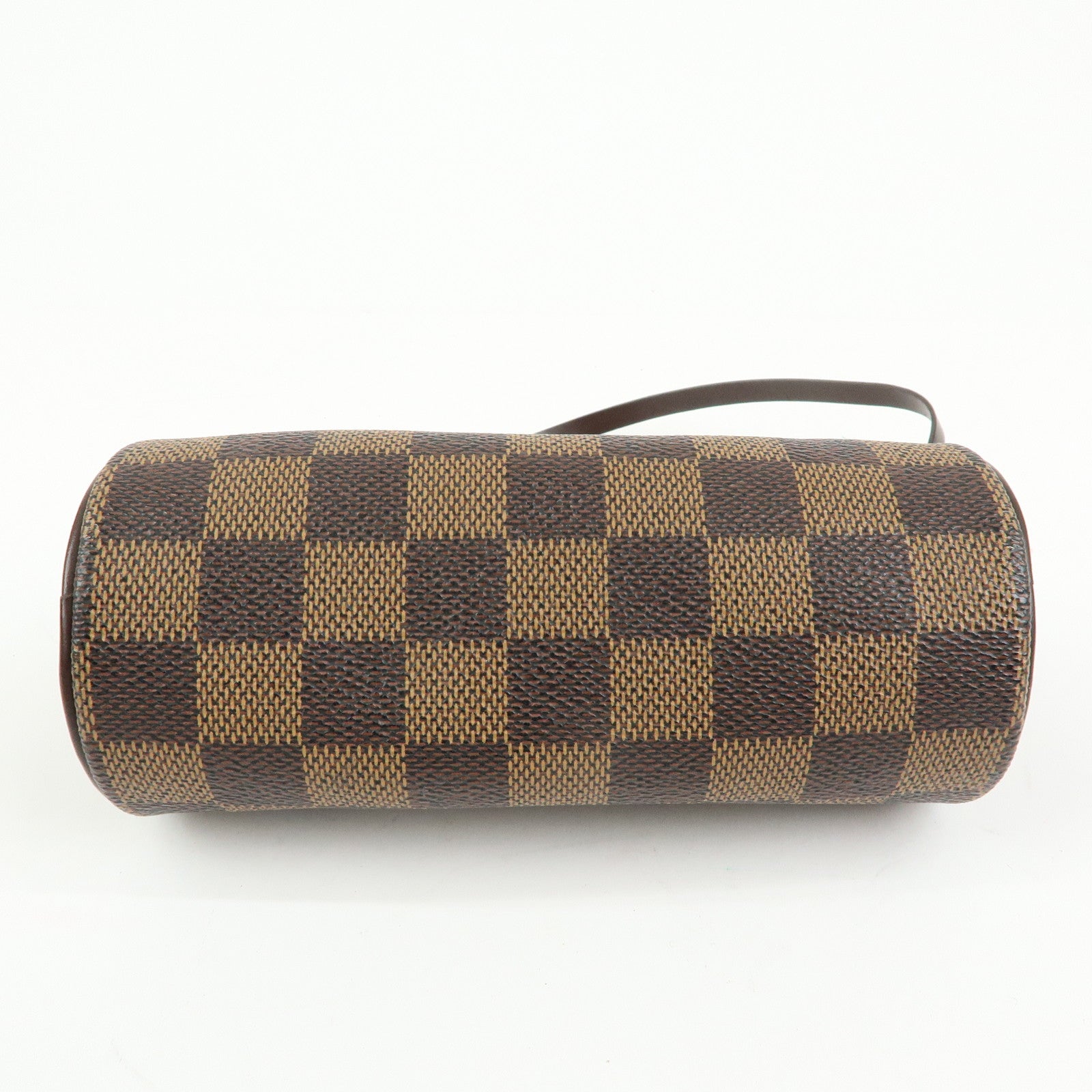 Louis Vuitton Dameir Mini Pouch for Papillon Bag Damier Ebene Brown