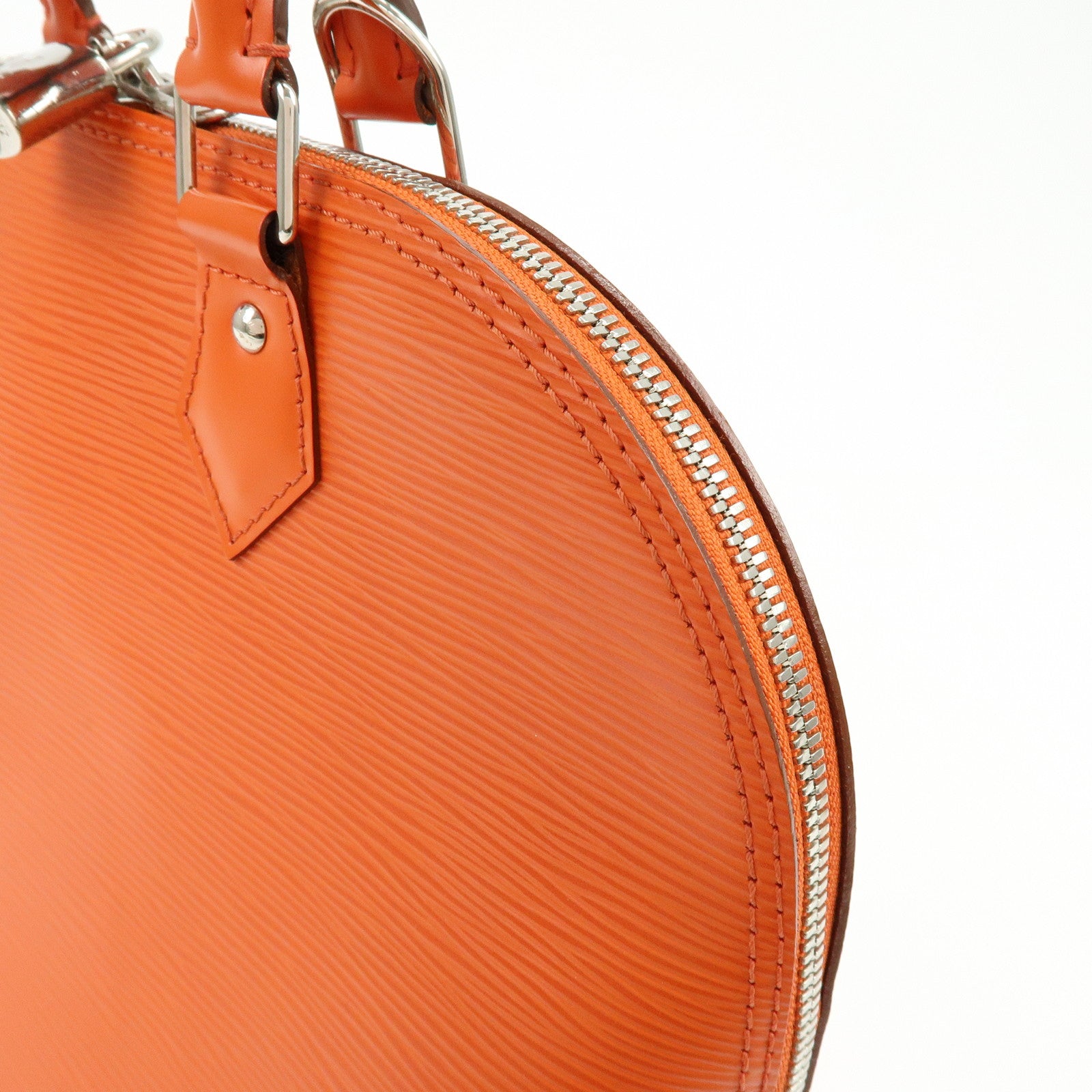 Louis Vuitton Epi Alma PM Hand Bag Pimont Orange M40623