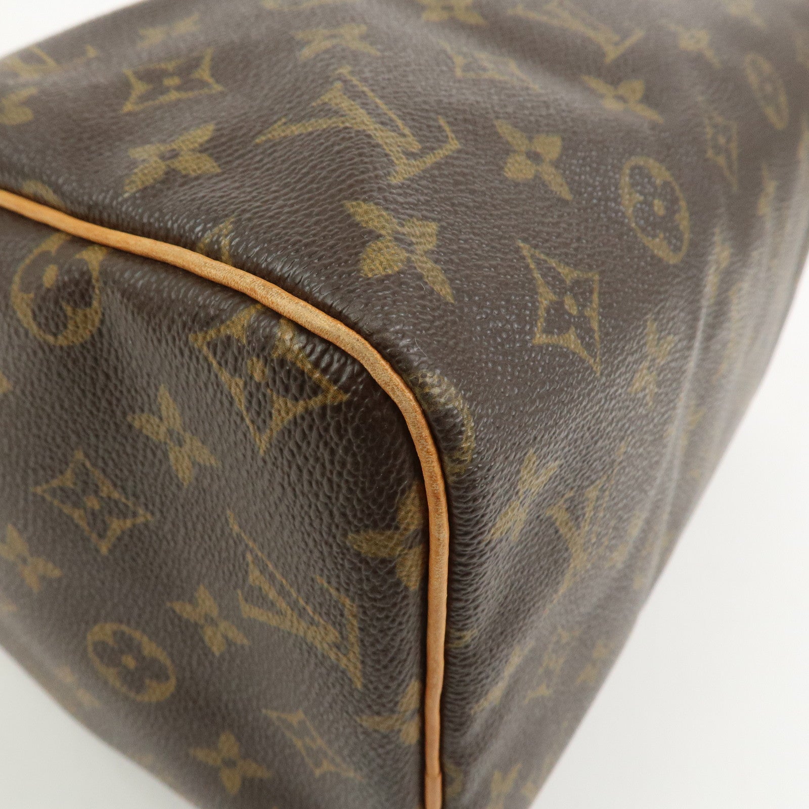 Louis Vuitton Monogram Speedy 30 Boston Bag Hand Bag Brown M41526