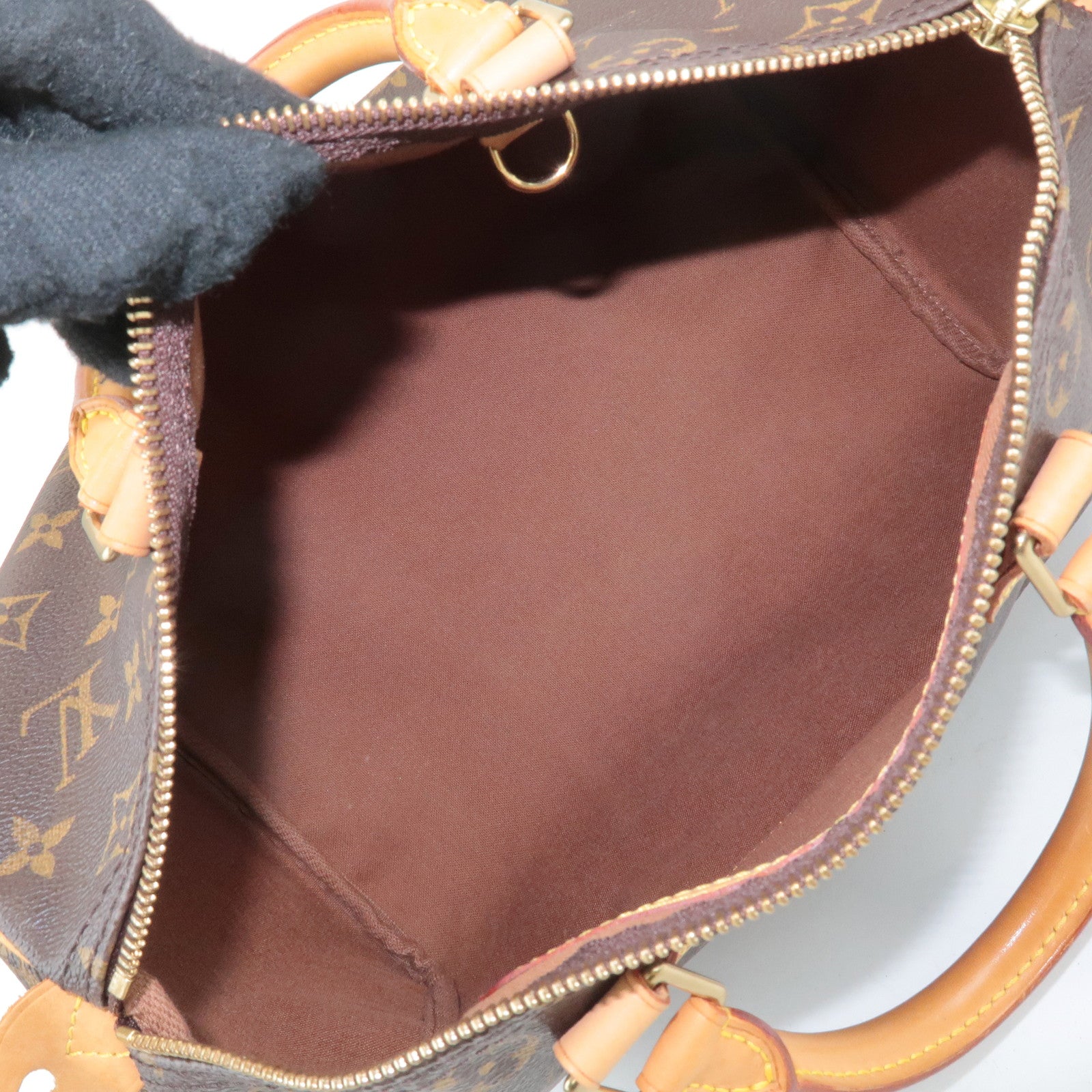 Louis Vuitton Monogram Speedy 30 Hand Bag Boston Bag M41526 Used