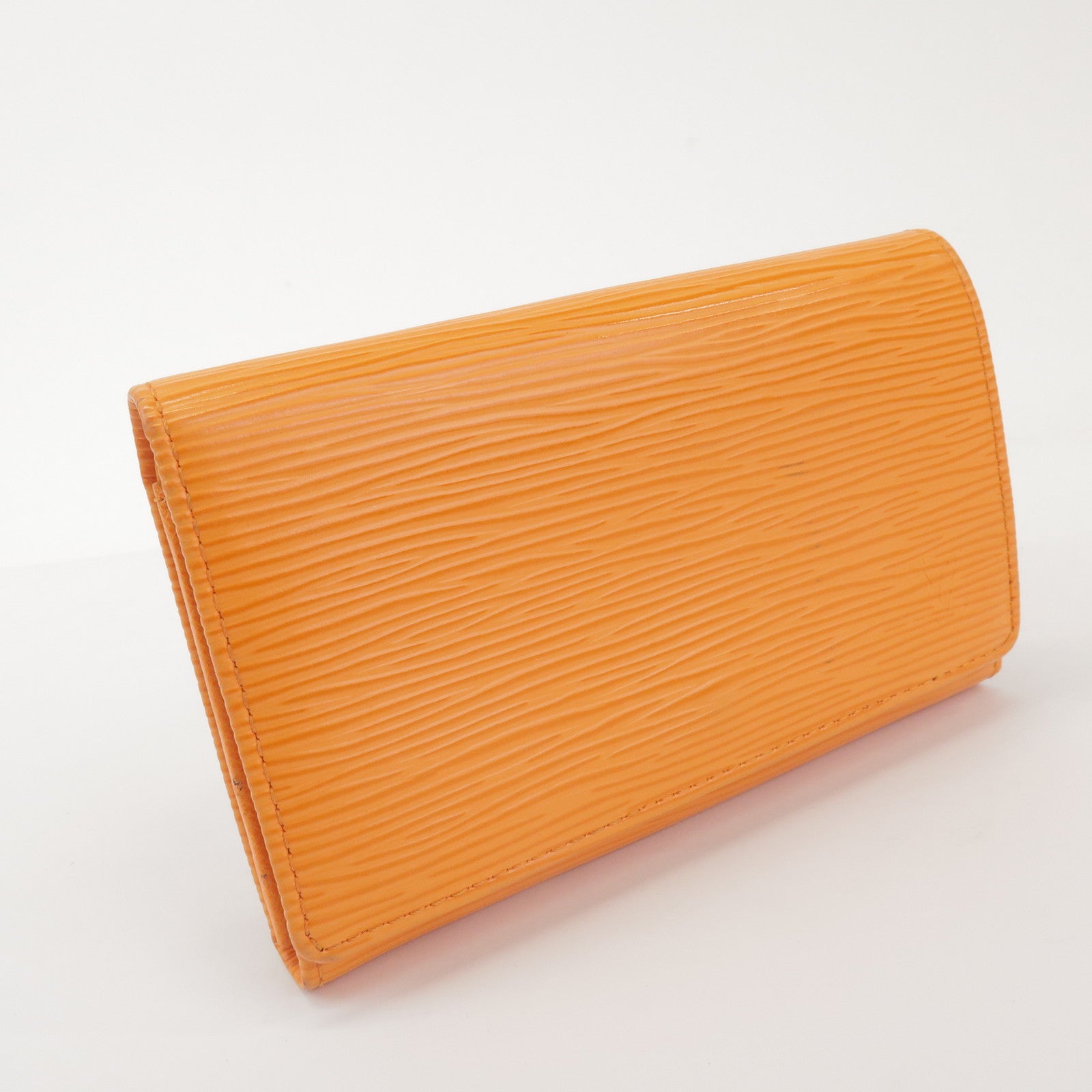 Louis Vuitton Ep Leather Porte Monnaie Billets Tresor Wallet M6350H
