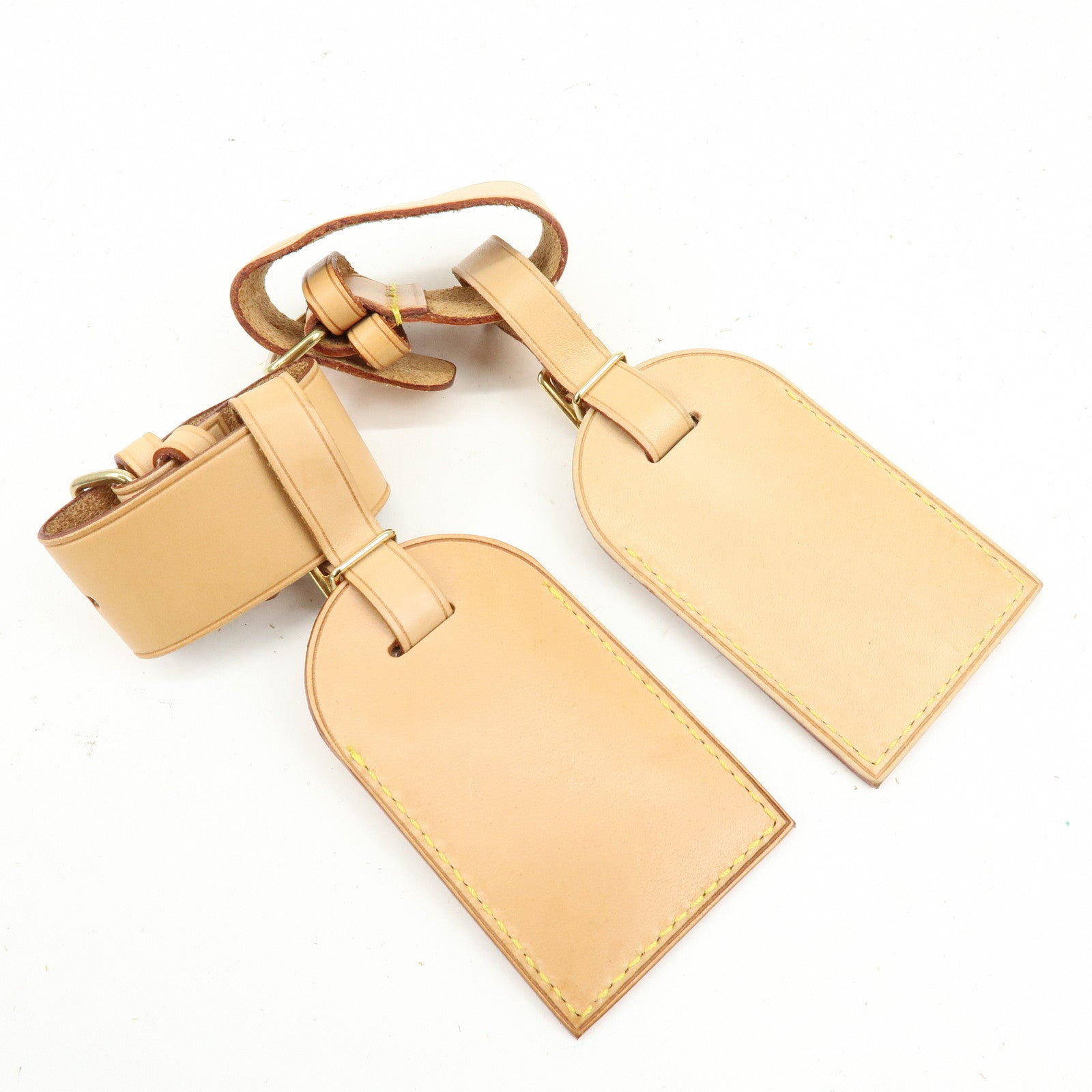 Louis Vuitton Set of 10 Leather Name Tag & Poignet