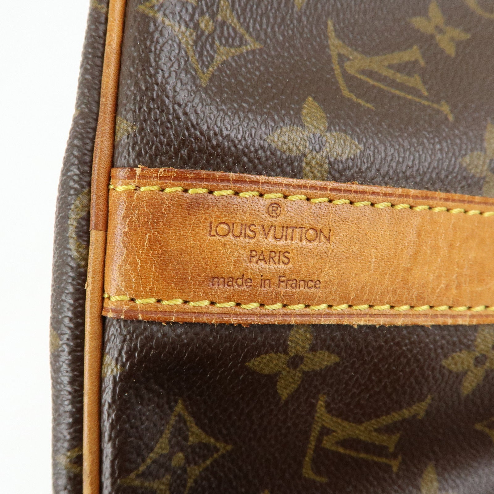 Louis Vuitton Monogram Keep All Bandouliere 45 Boston Bag M41418