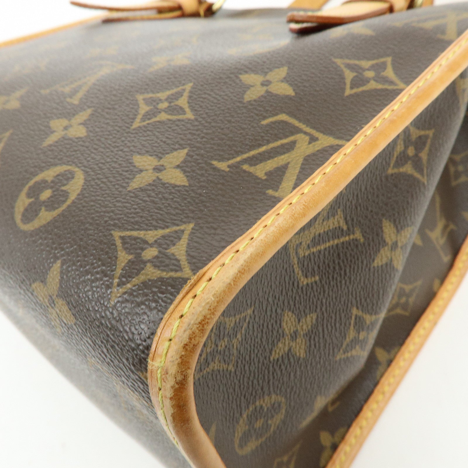 Louis Vuitton Monogram Popincourt Haut Shoulder Bag Brown M40007