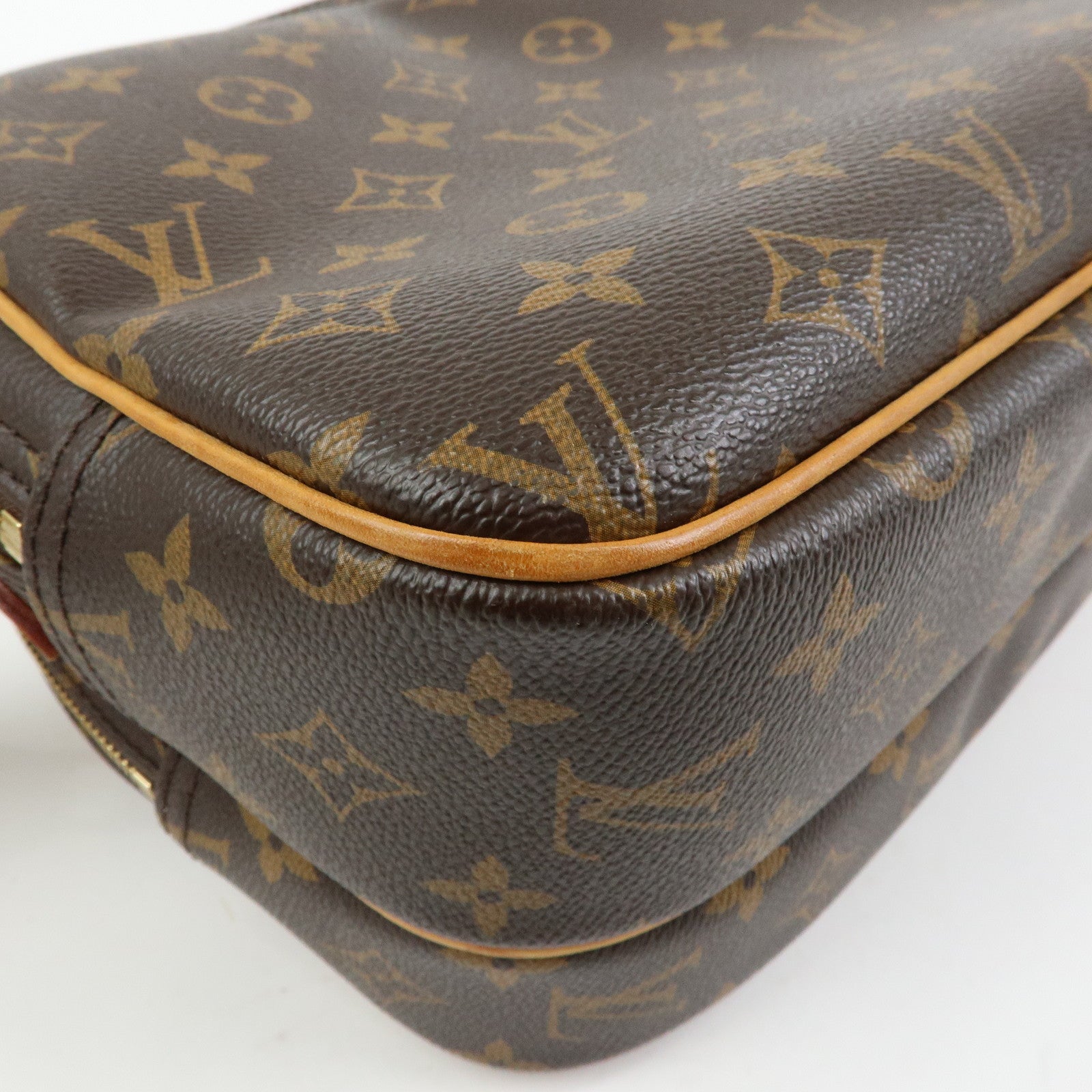 Louis Vuitton Monogram Reporter PM Shoulder Crossbody Bag M45254