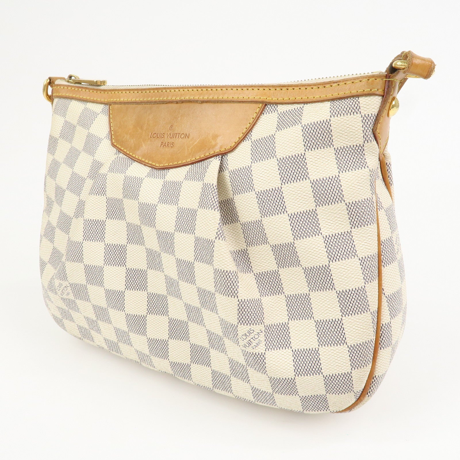 Louis Vuitton Damier Azur Siracusa PM Shoulder Bag M41113