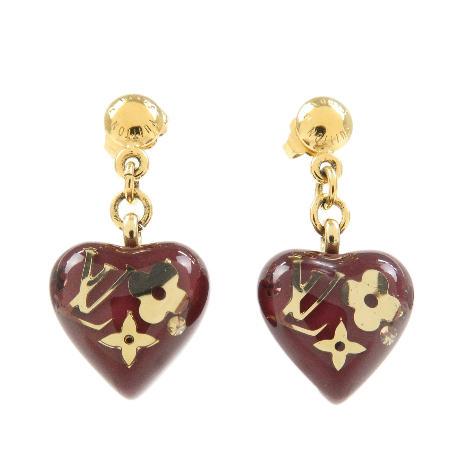 Louis Vuitton Boucles d’oreilles Coeur Inclusion Earrings M66210