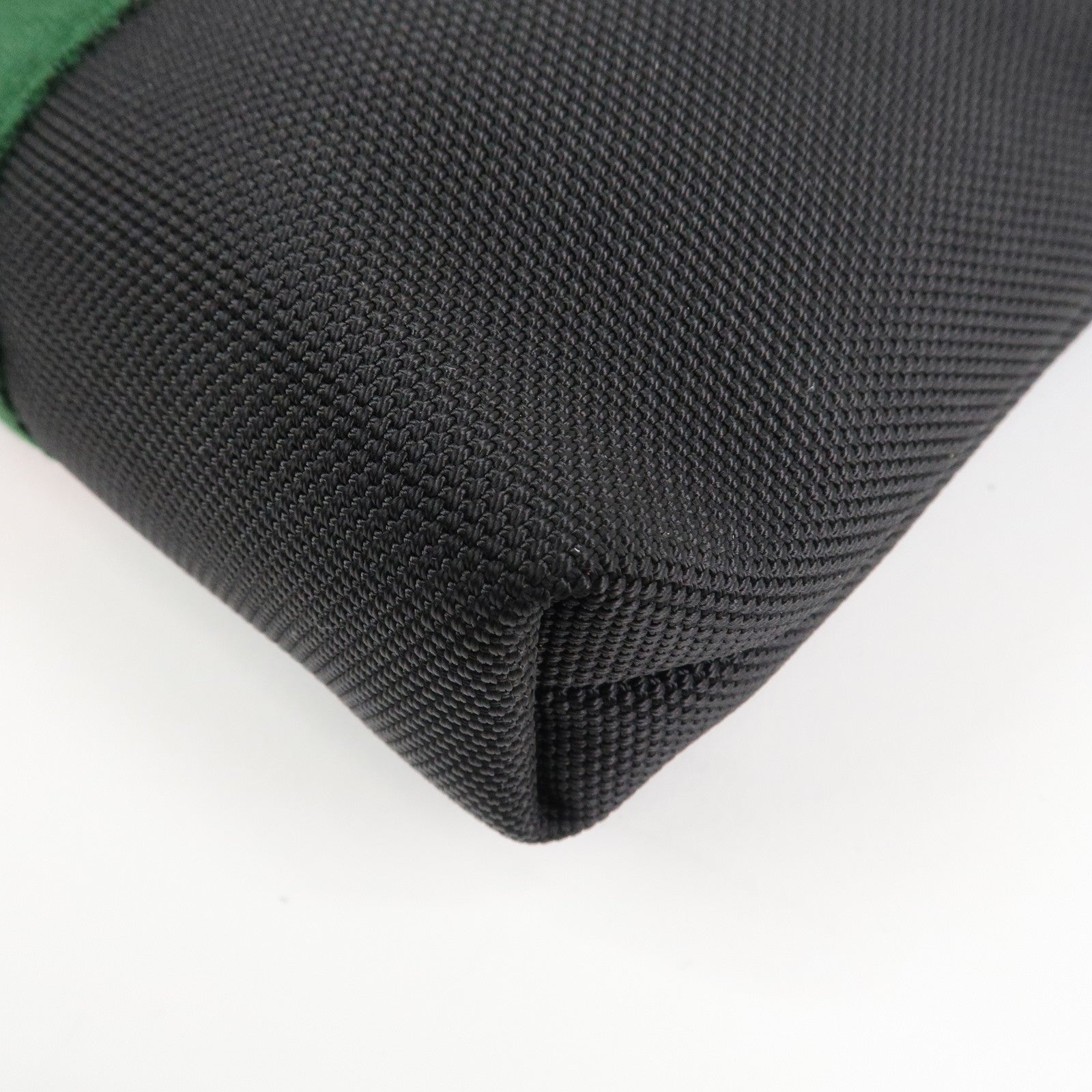 GUCCI Sherry Canvas Leather Shoulder Bag Crossbody Bag Black 631195