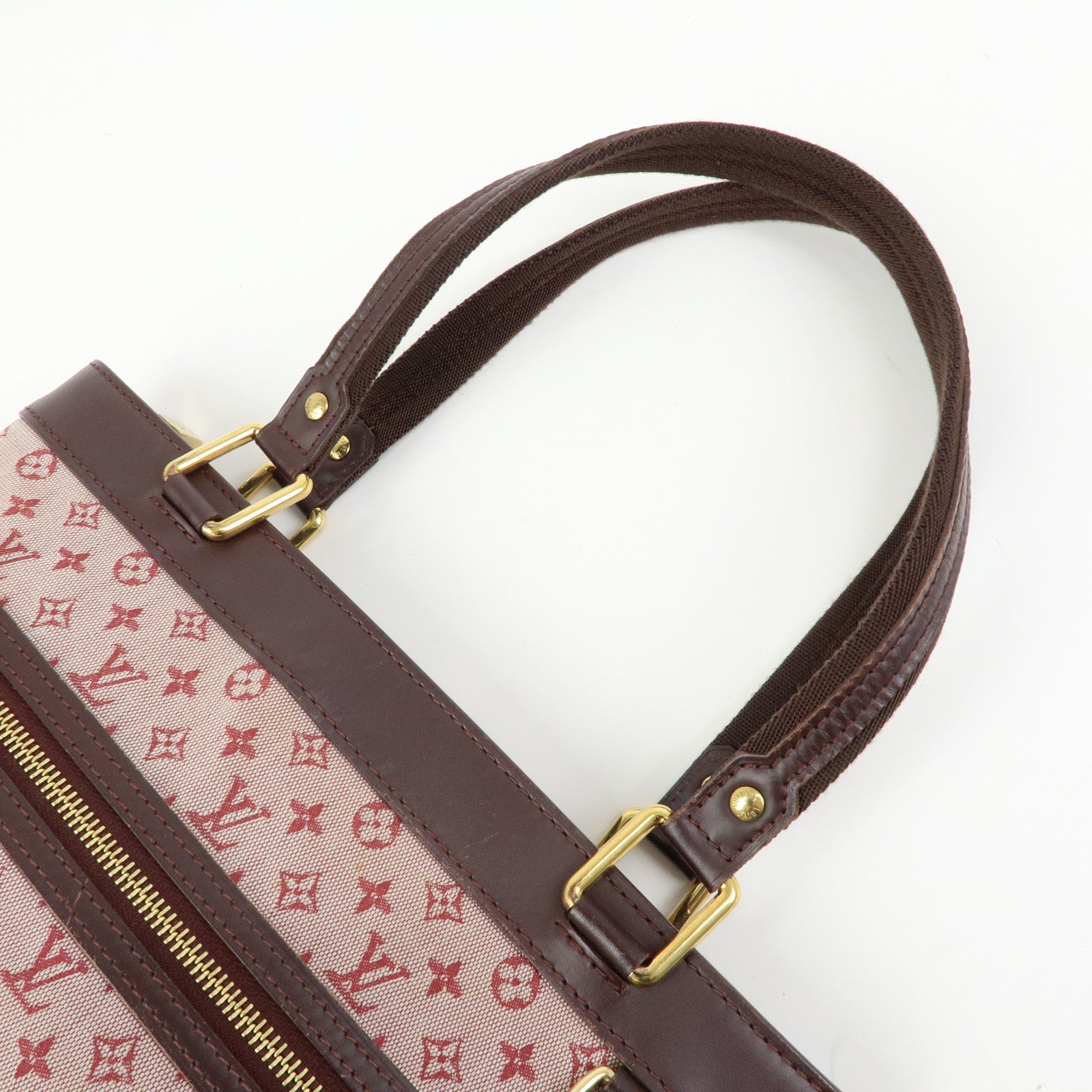 Louis Vuitton Monogram Mini Lucille PM Hand Bag Cerise M92678