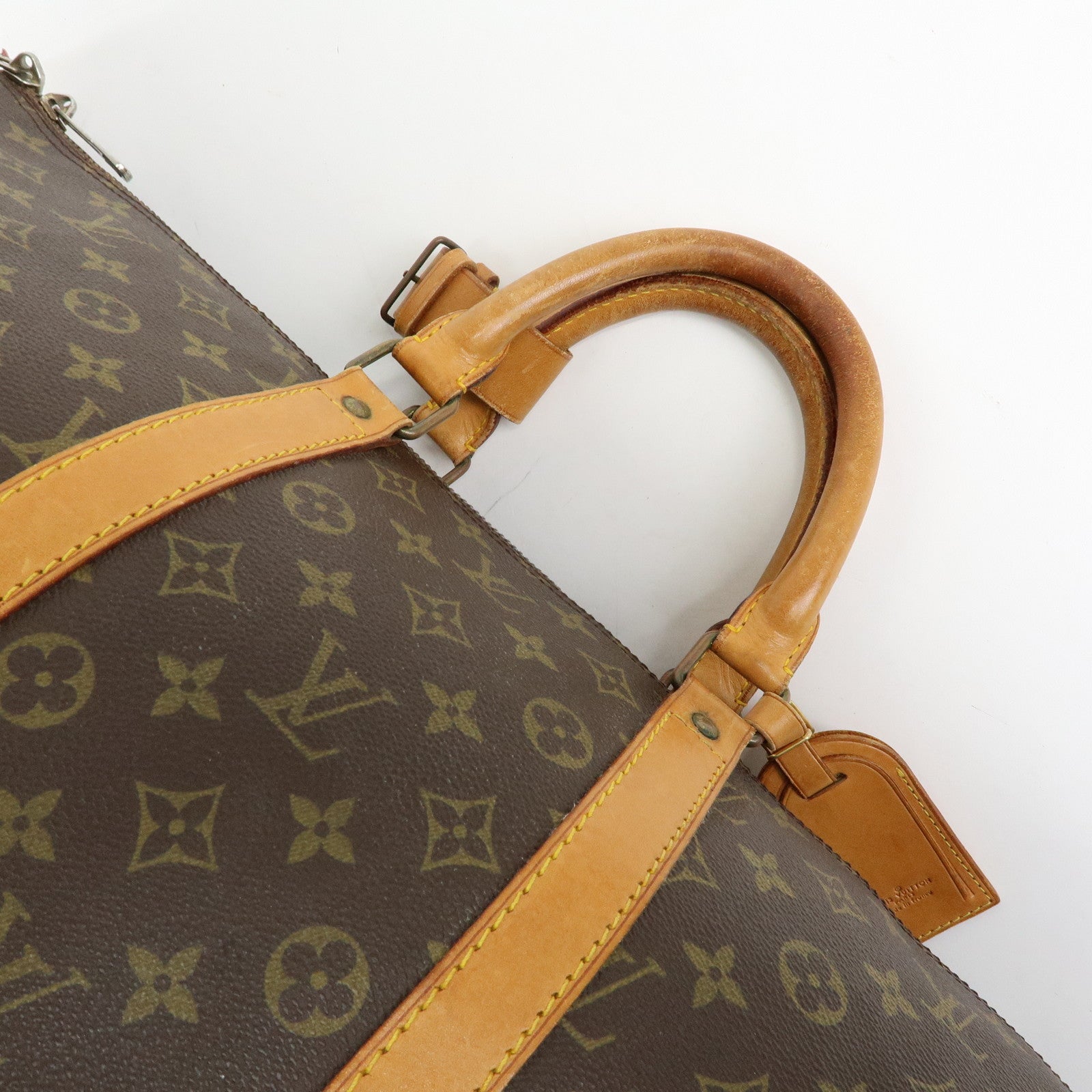 Louis Vuitton Monogram Keep All 55 Boston Bag Brown M41424