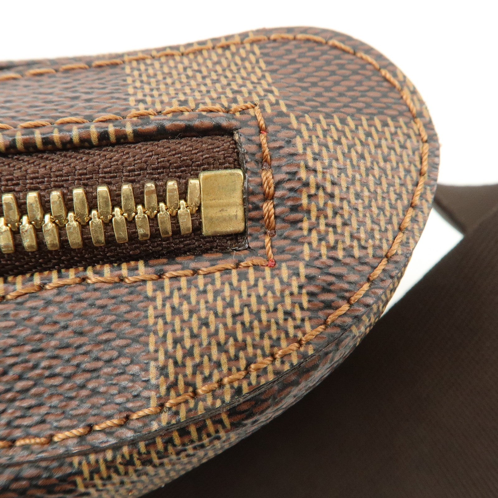 Louis Vuitton Damier Ebene Geronimos Crossbody Bag Waist Bag N51994 Used