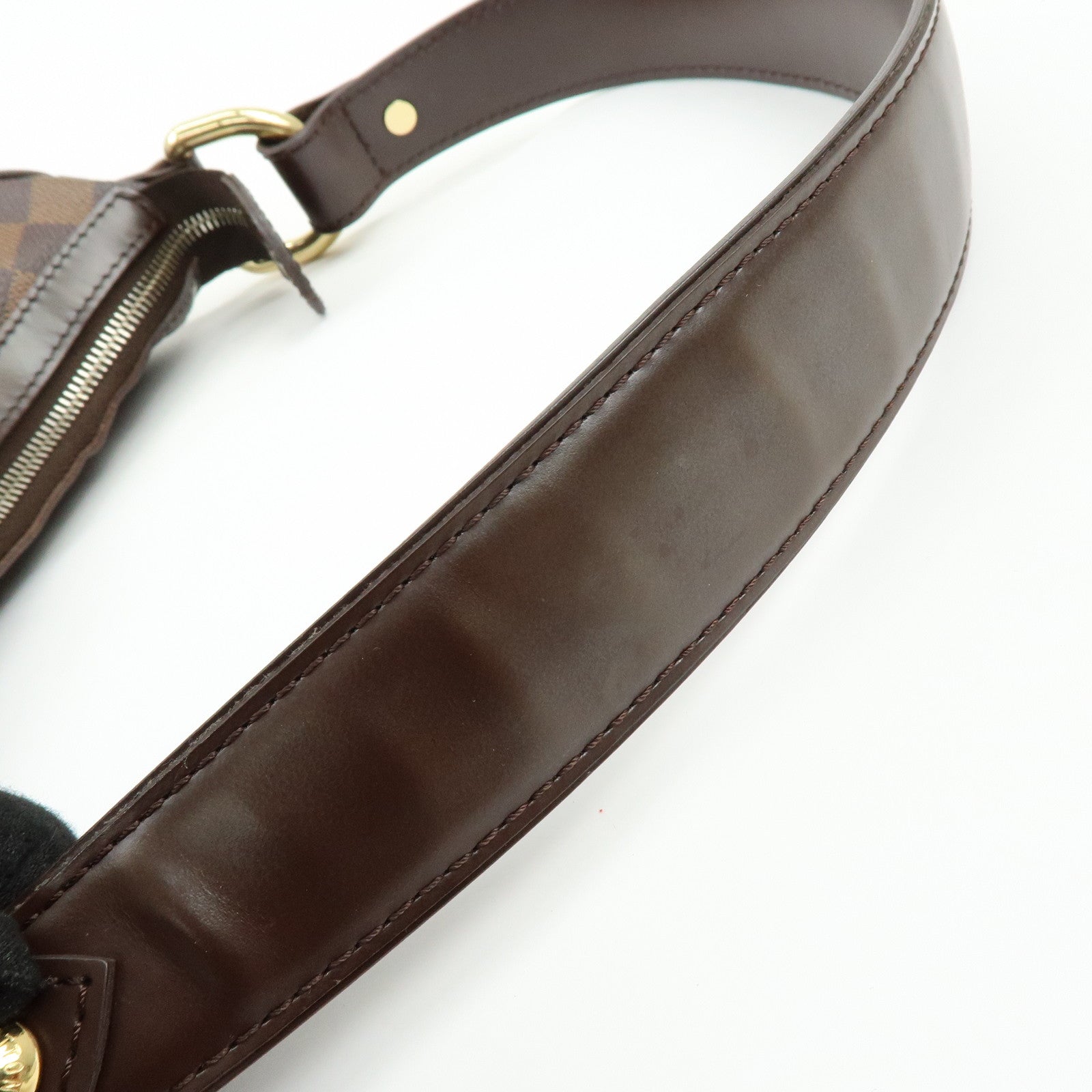 Louis Vuitton Damier Highbury Canvas Shoulder Bag Brown N51200