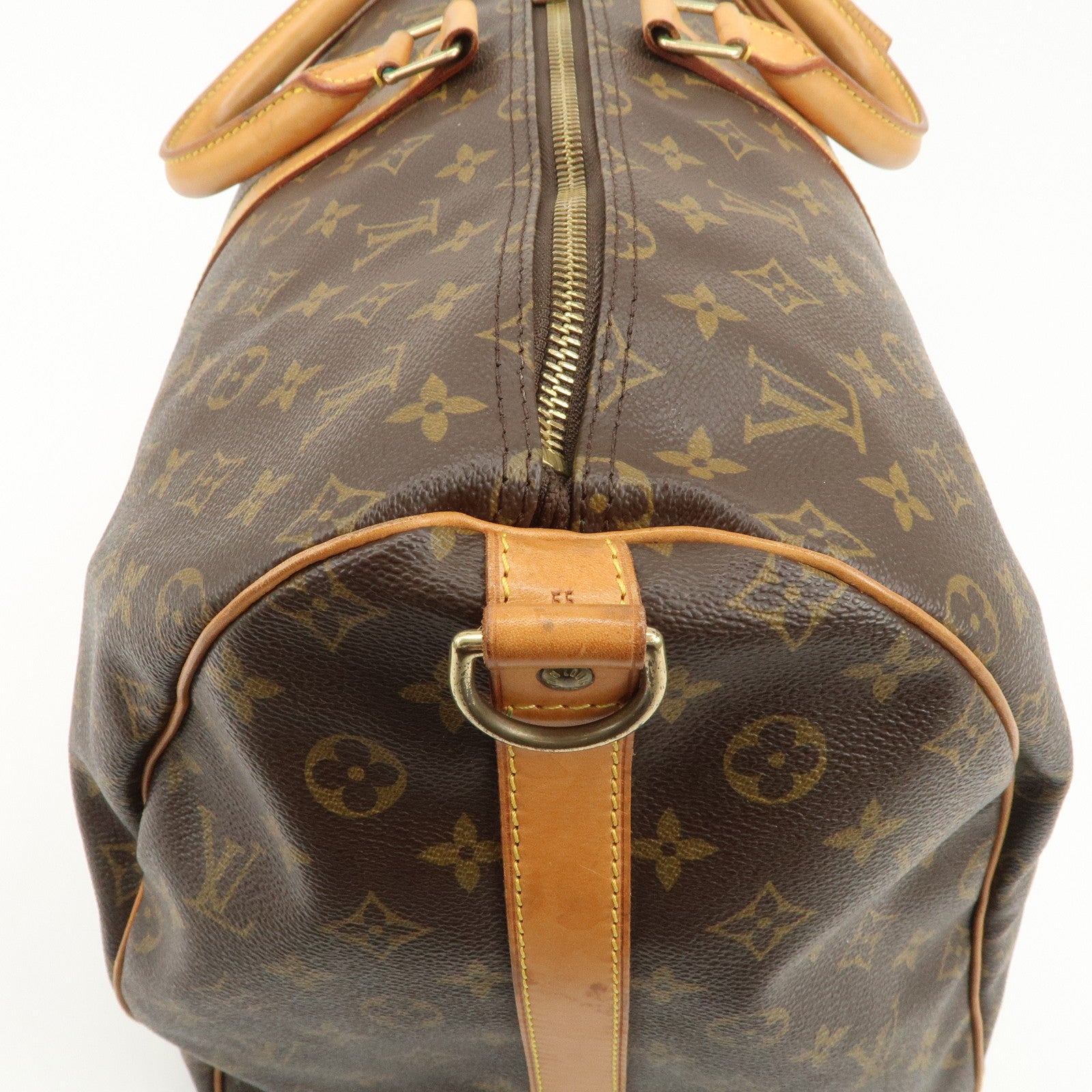 Louis Vuitton Monogram Keep All Bandouliere 55 Boston Bag M41414