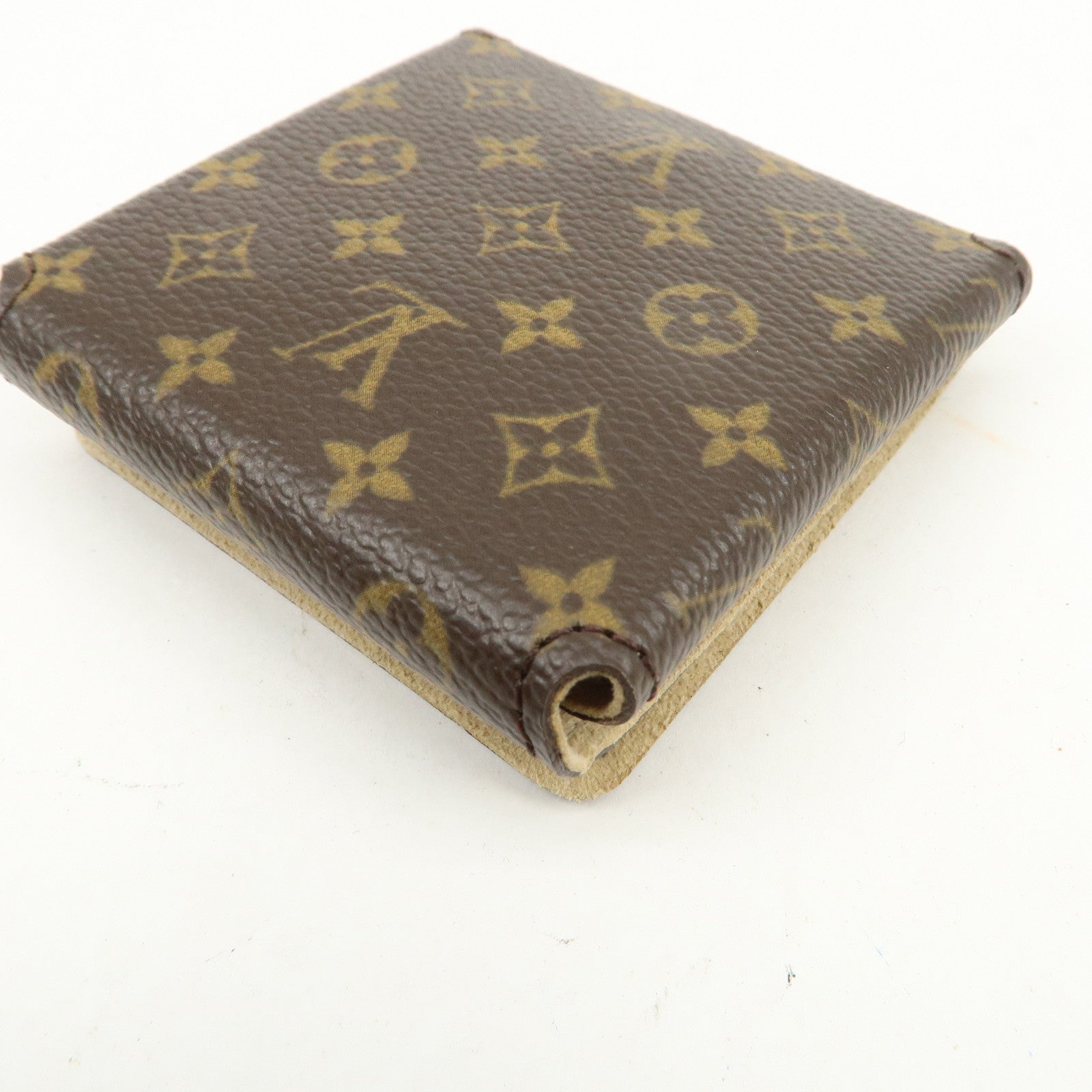 Louis Vuitton Monogram Jewelry Case Jewelry Box Brown