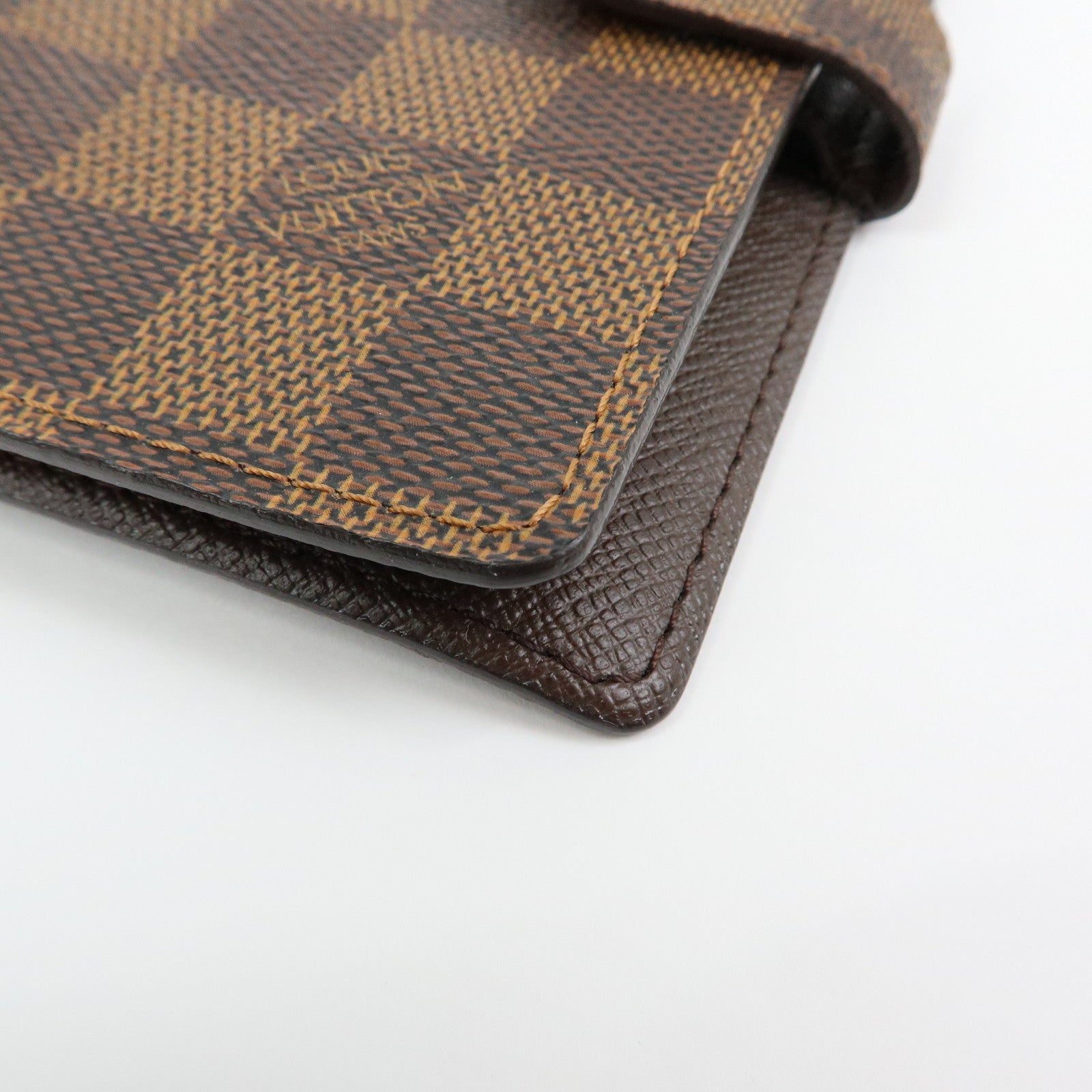 Louis Vuitton Damier Agenda PM Planner Cover Brown R20700
