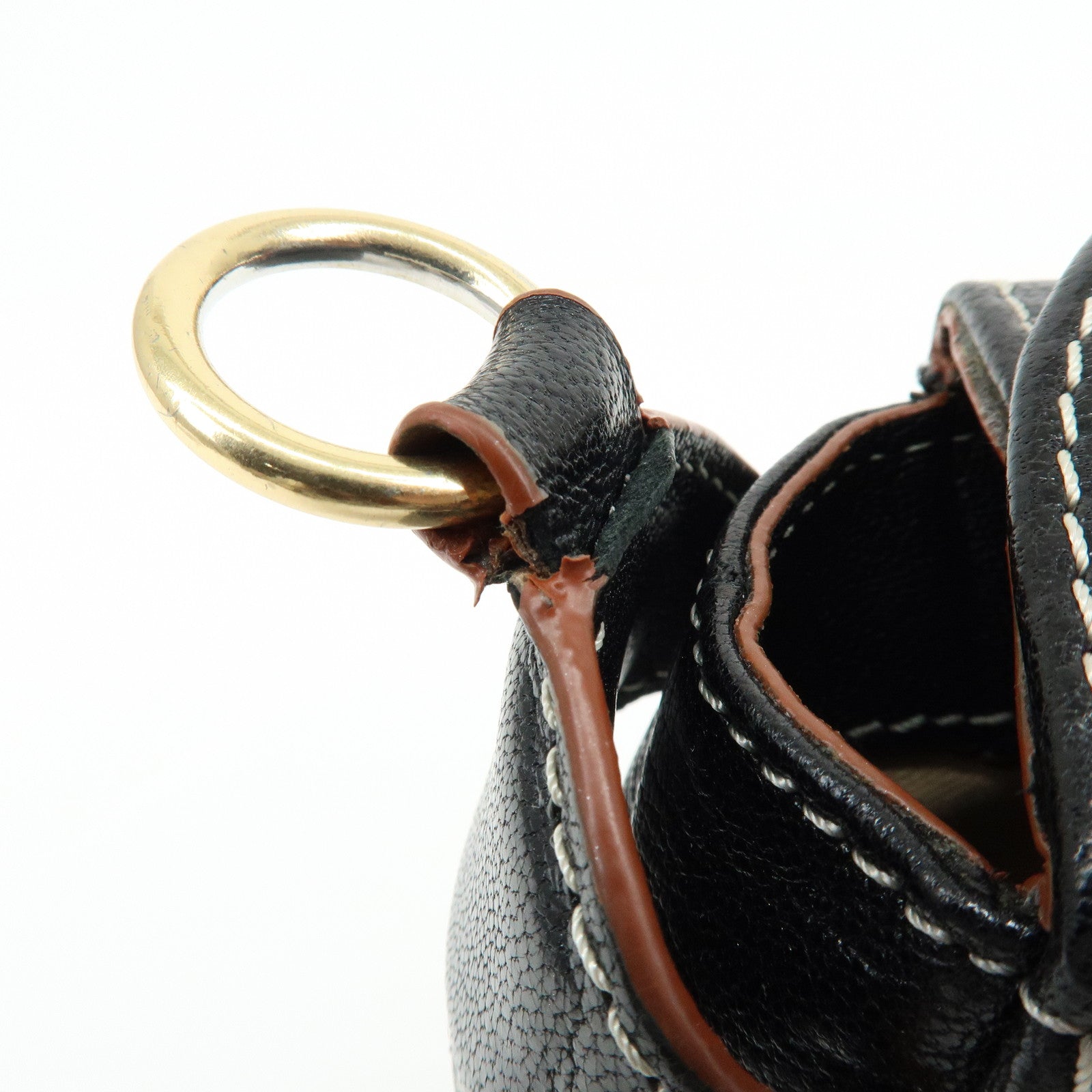 Chloe See by Chloe Leather Shoulder Crossbody Bag Black